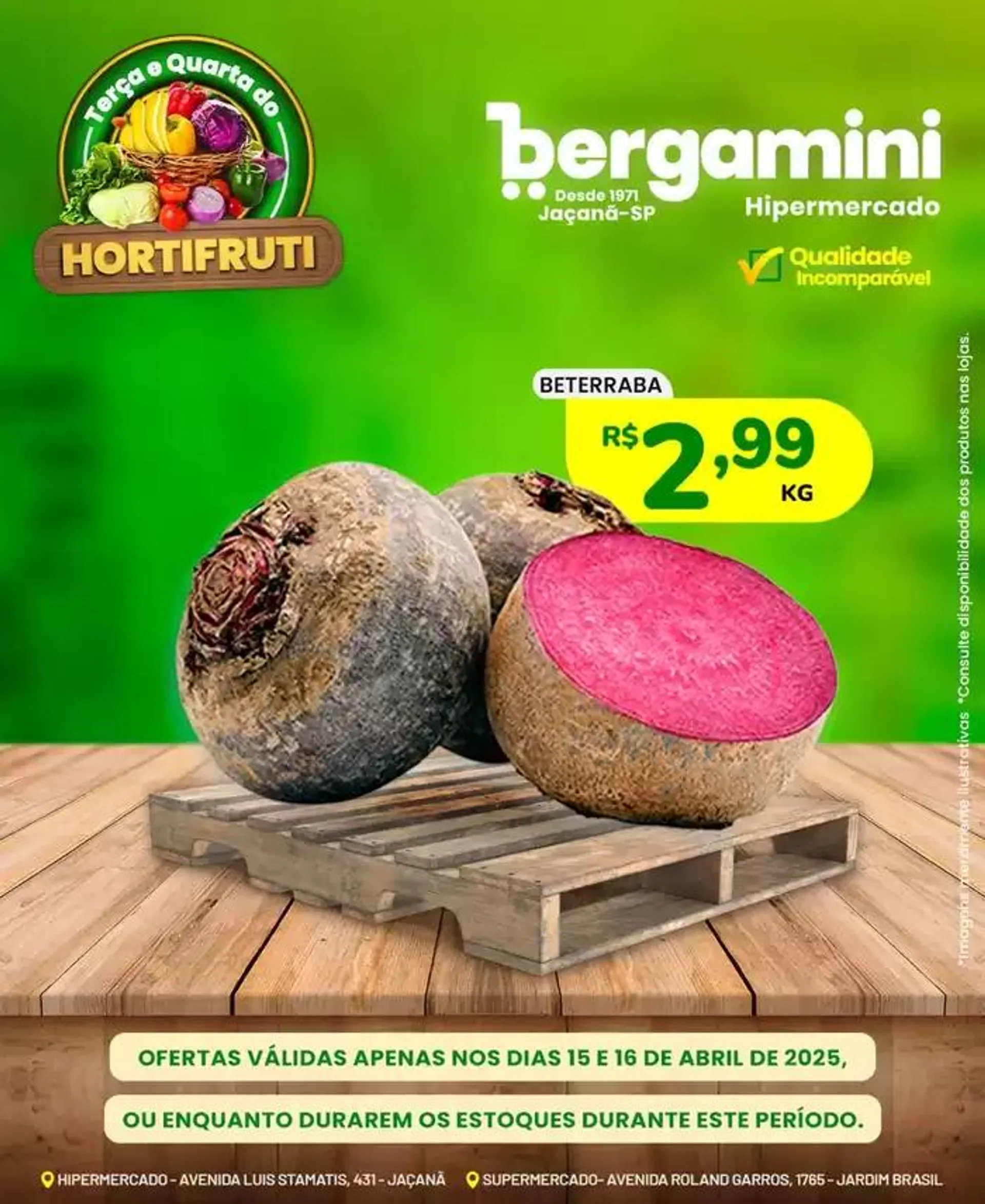 Encarte de Encarte Supermercado Bergamini 15 de abril até 16 de abril 2025 - Pagina 3
