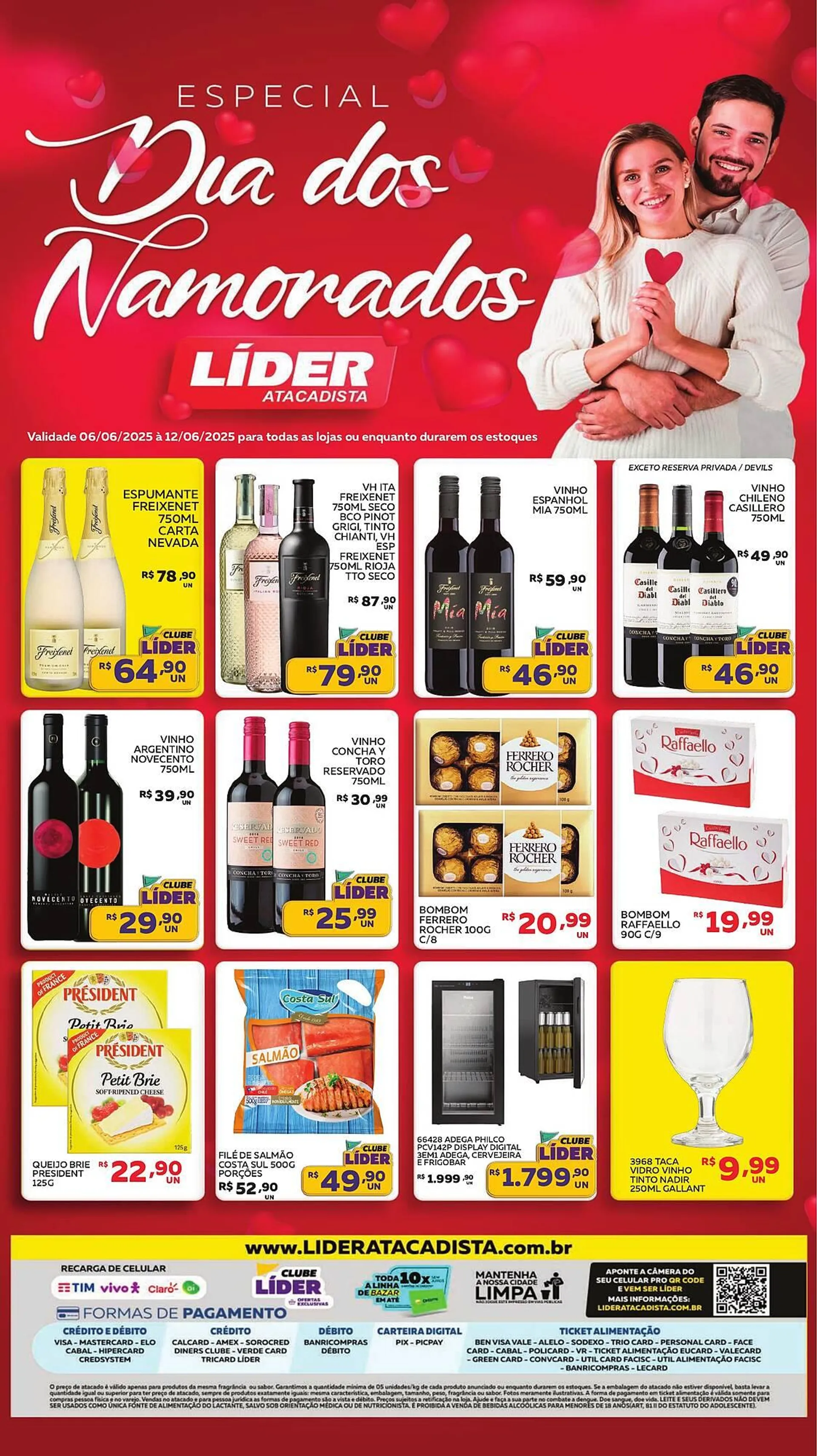 Encarte de Catálogo Lider Atacadista 9 de junho até 12 de junho 2025 - Pagina 1