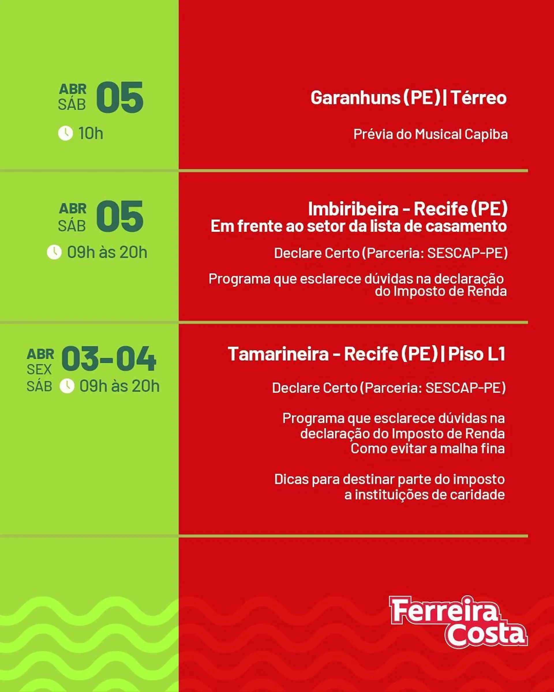 Encarte de Catálogo Ferreira Costa 3 de abril até 6 de abril 2025 - Pagina 2