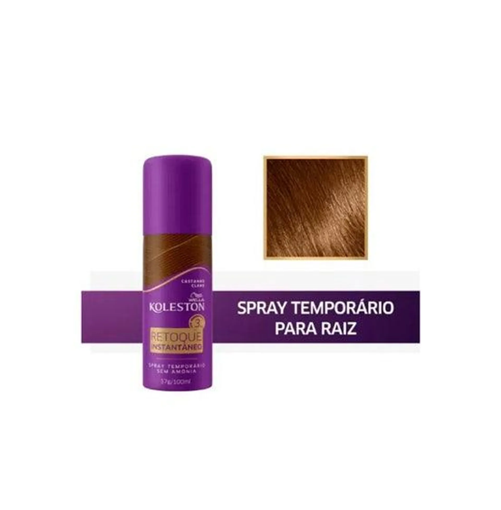 Spray Retoque De Raiz Koleston Louro Escuro 100Ml