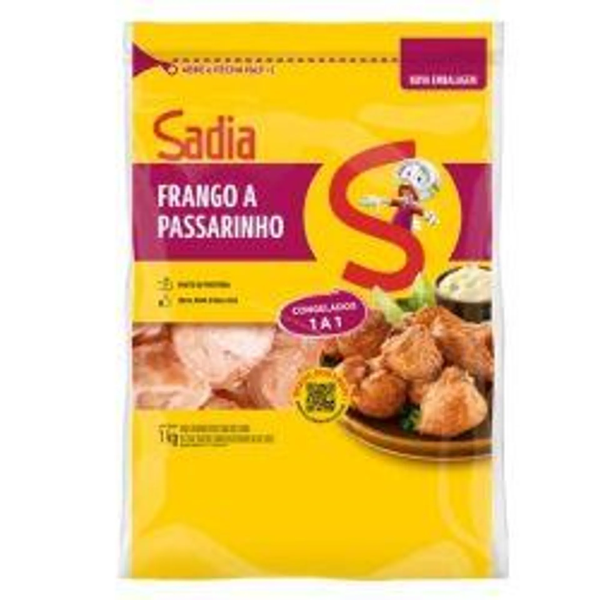 Frango A Passarinho Sadia 1kg Na Medida