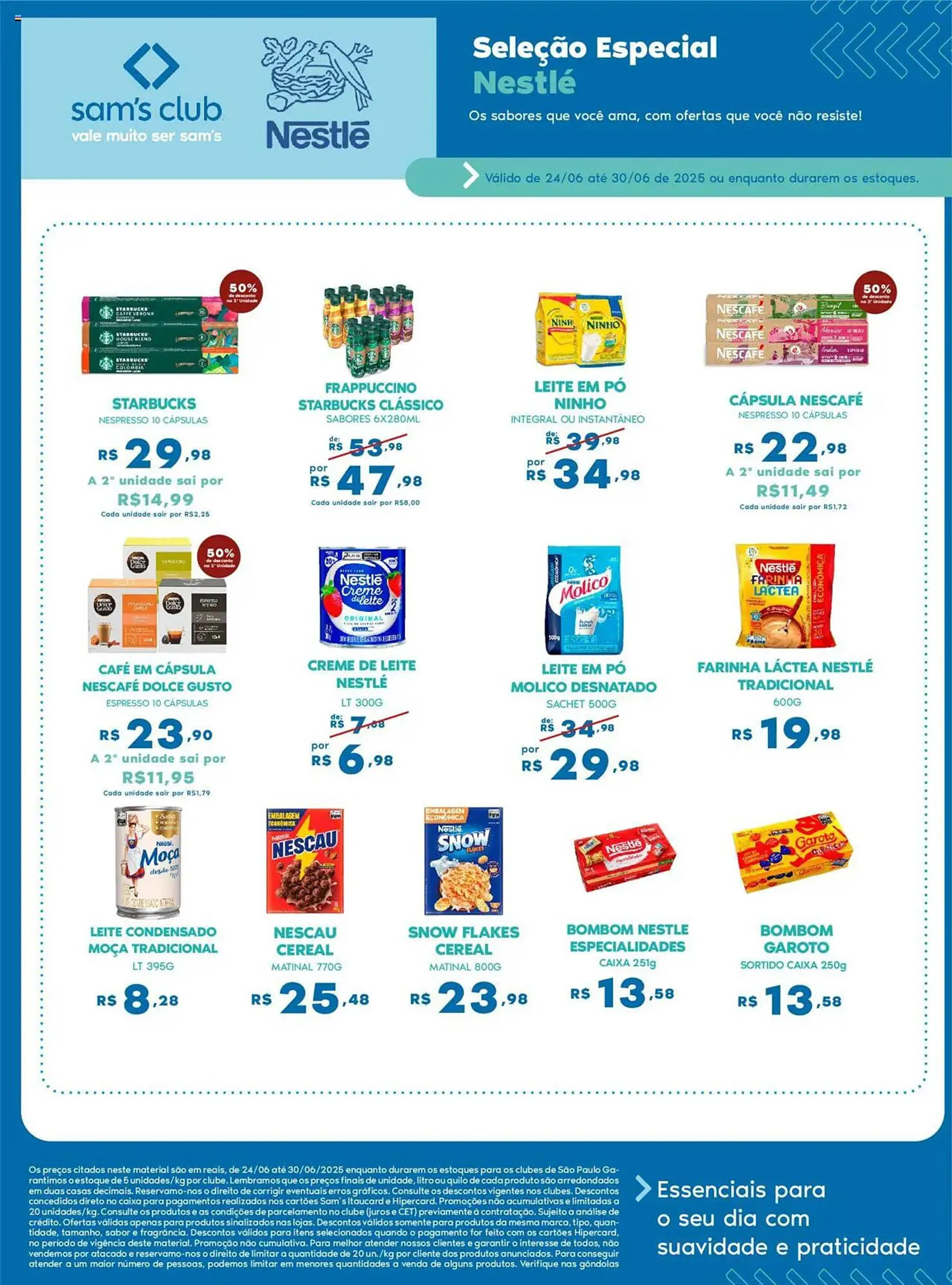 Encarte de Catálogo Sam's Club 24 de junho até 1 de julho 2025 - Pagina 1