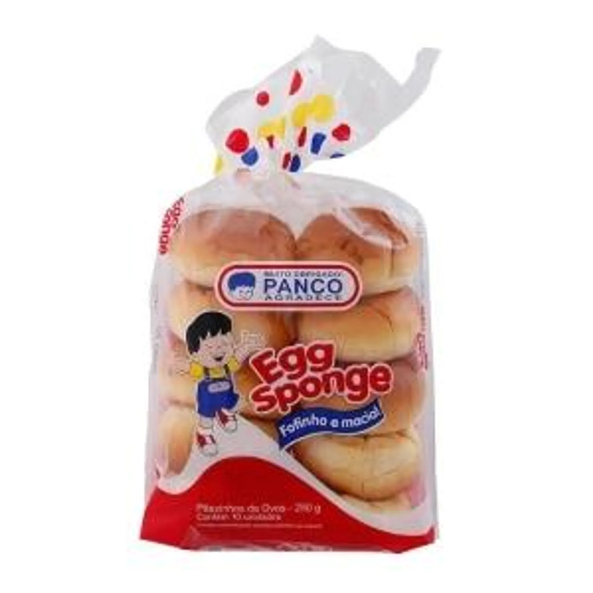 Pão Egg Sponge Panco 250g