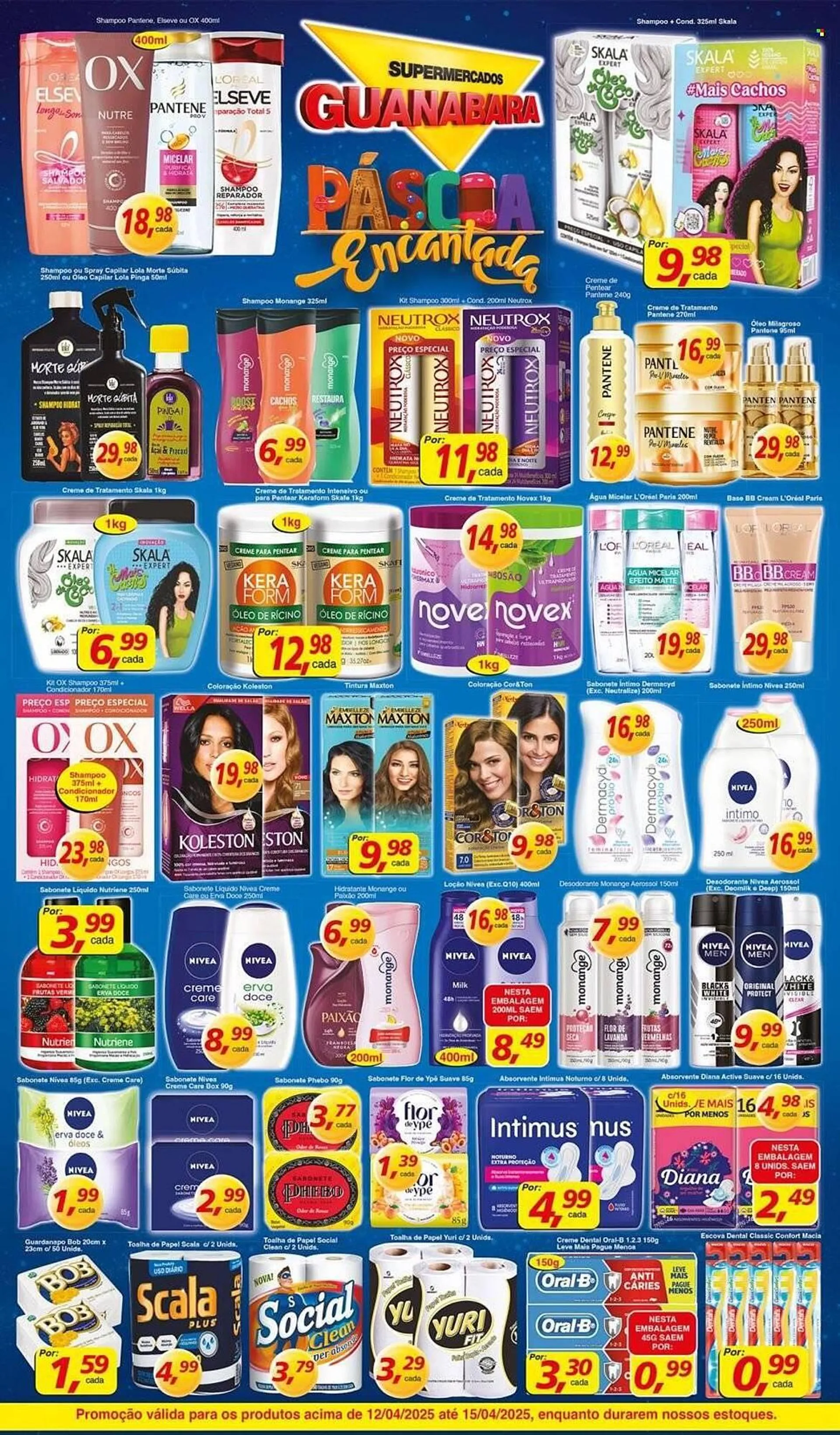 Encarte de Catálogo Supermercados Guanabara 12 de abril até 16 de abril 2025 - Pagina 7