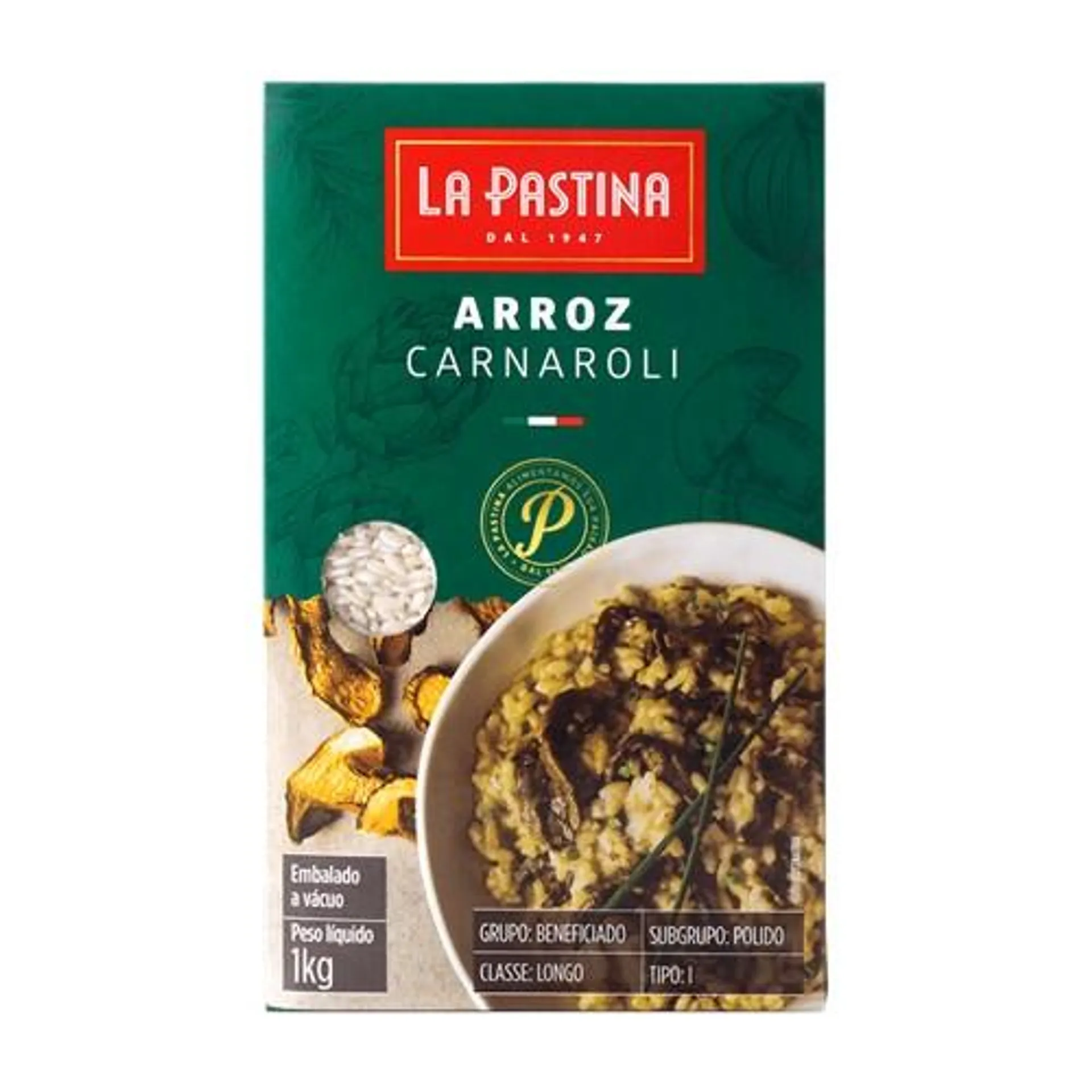 Arroz Carnaroli Italiano La Pastina 1Kg