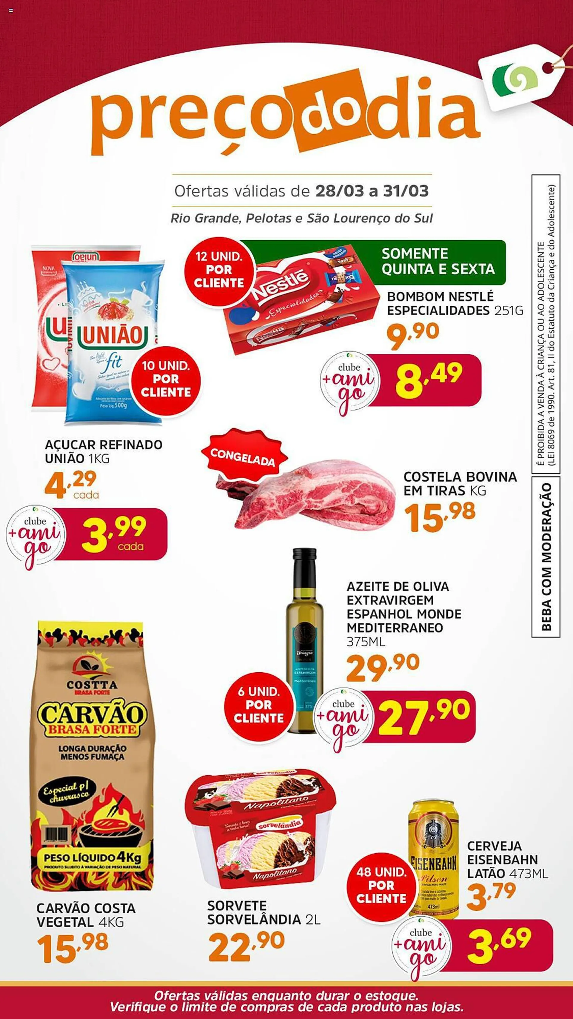 Encarte de Catálogo Supermercados Guanabara 28 de março até 31 de março 2024 - Pagina 1