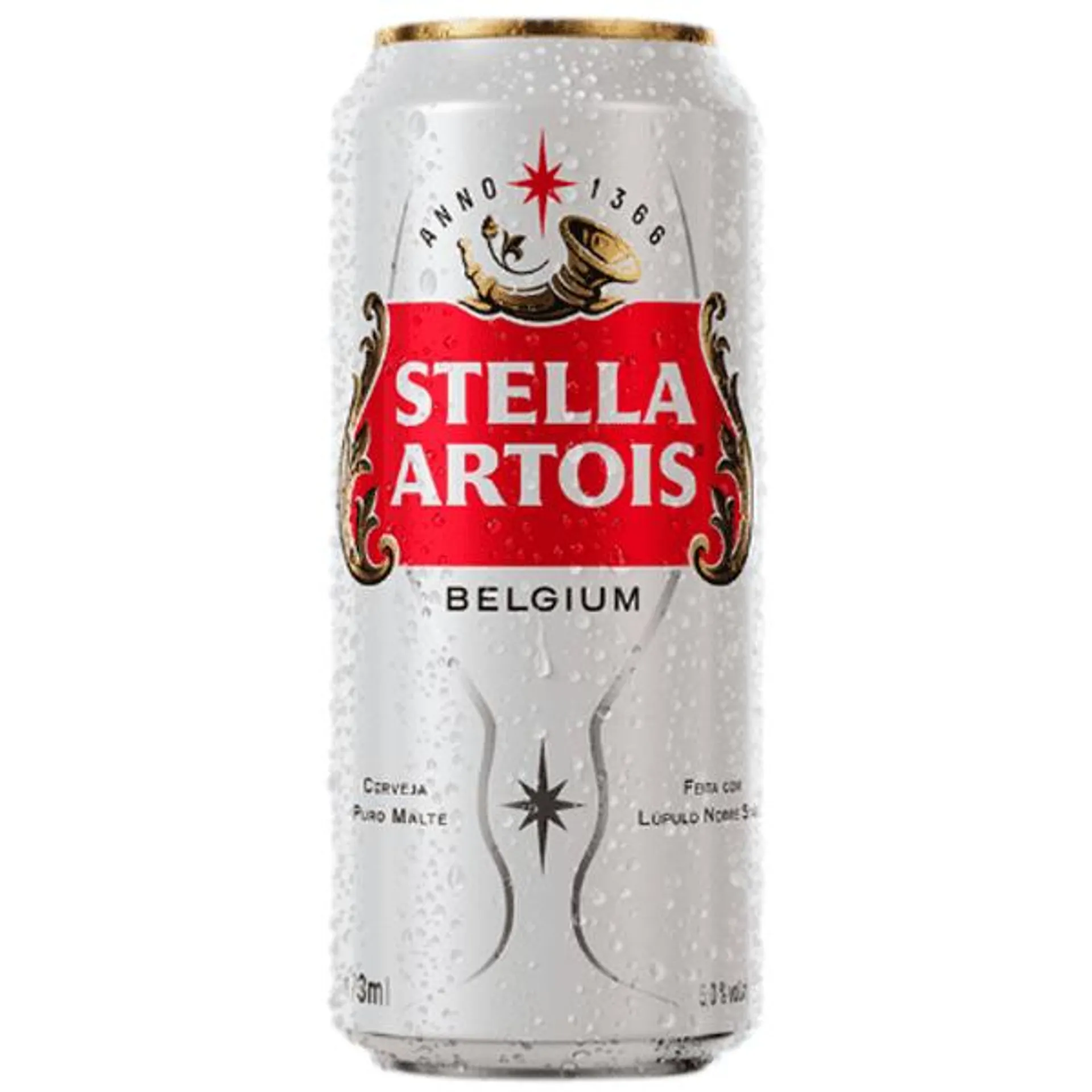 Cerveja Stella Artois Puro Malte 473ml Lata