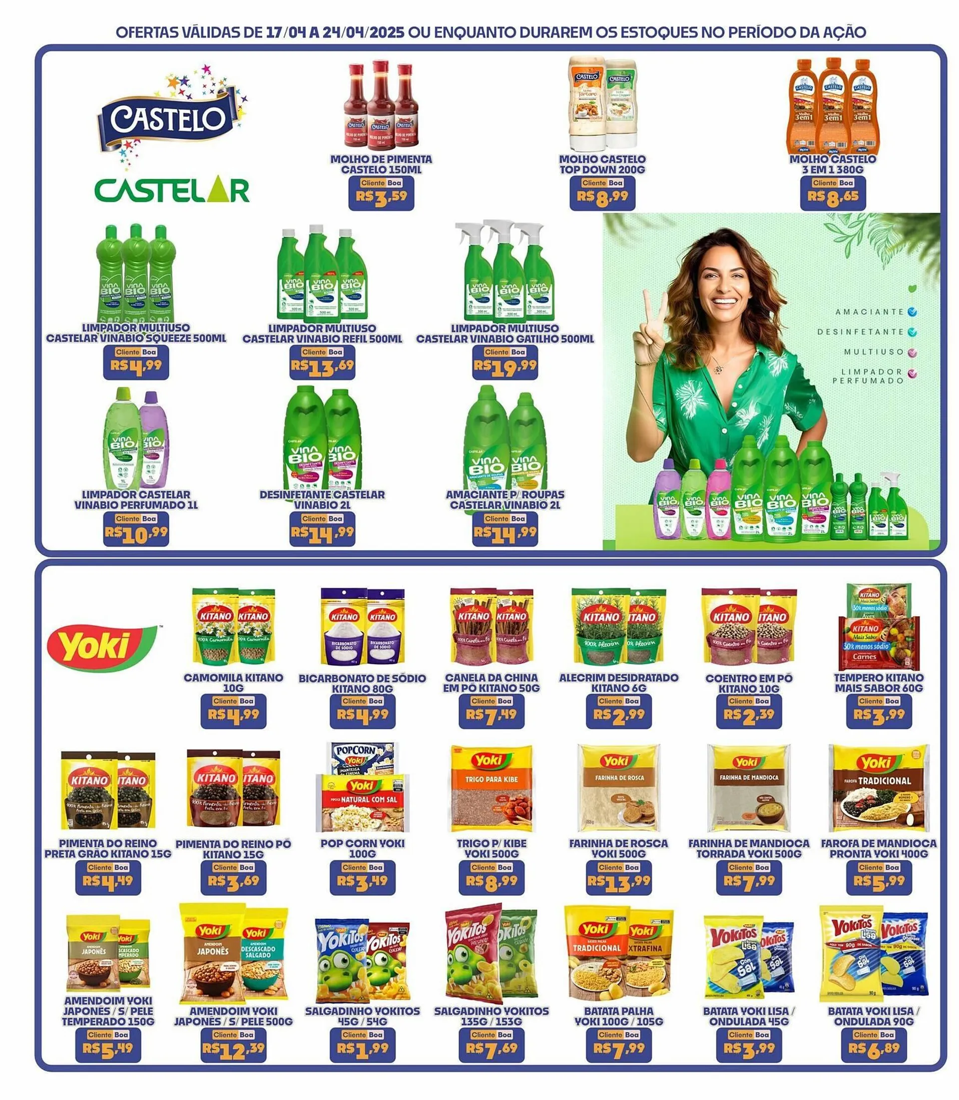 Encarte de Catálogo Boa Supermercados 17 de abril até 24 de abril 2025 - Pagina 5