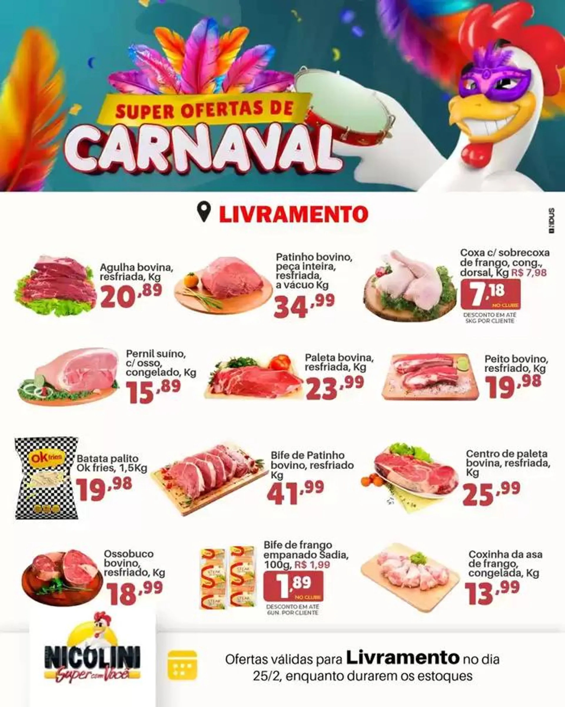 Encarte de Super Ofertas de Carnaval 25 de fevereiro até 25 de fevereiro 2025 - Pagina 6