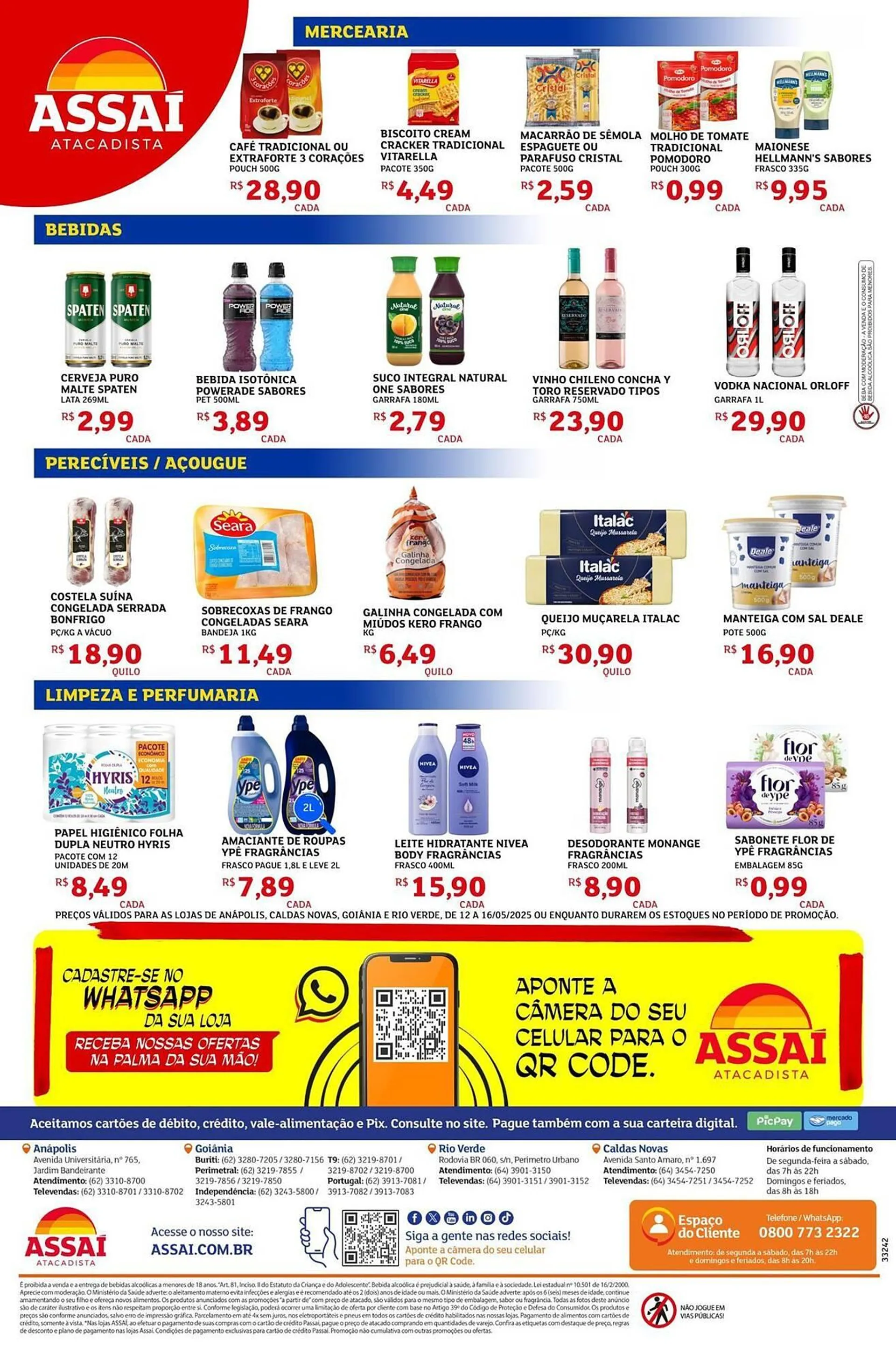 Encarte de Catálogo Assaí Atacadista 12 de maio até 15 de maio 2025 - Pagina 2