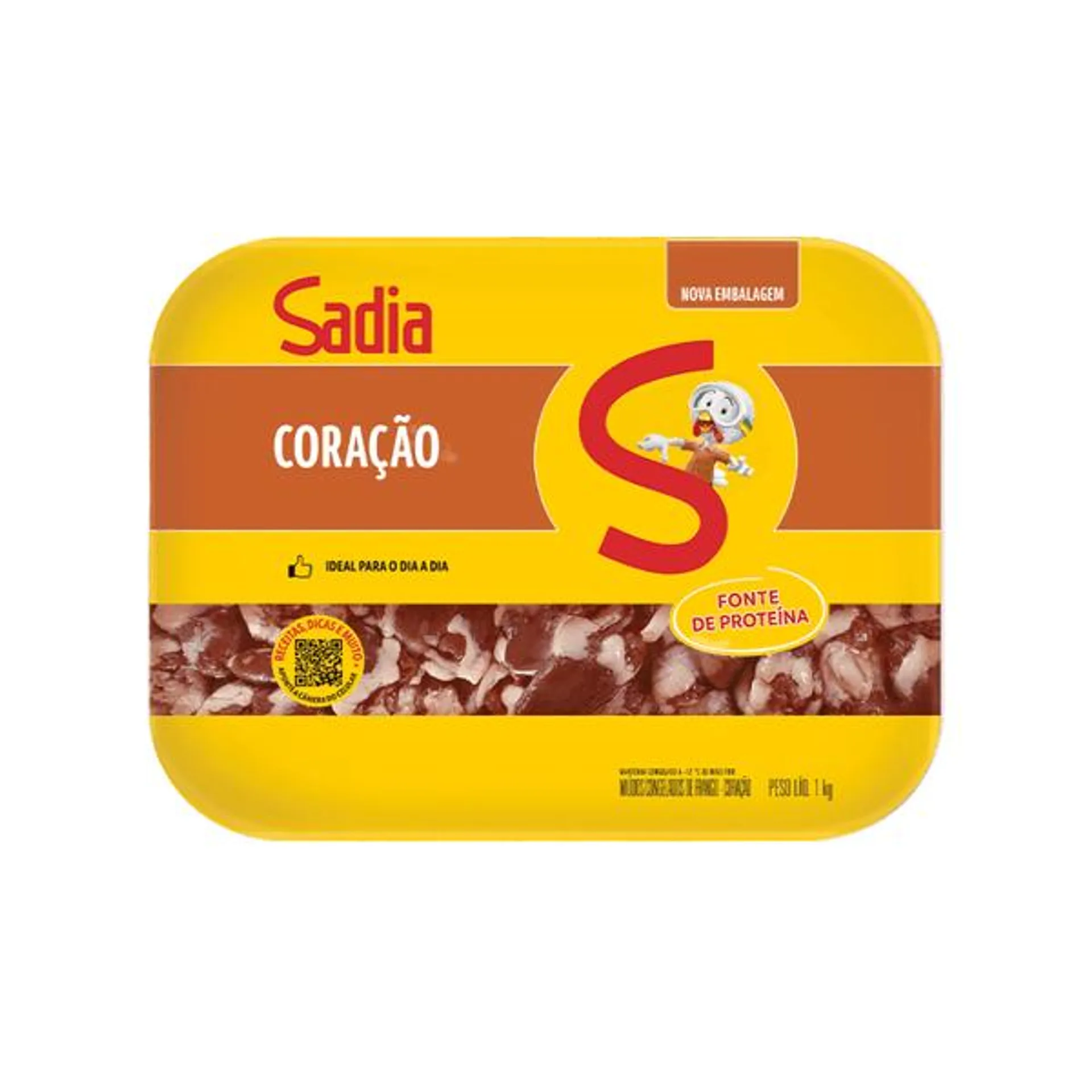 Coração de Frango Sadia Bandeja 1kg