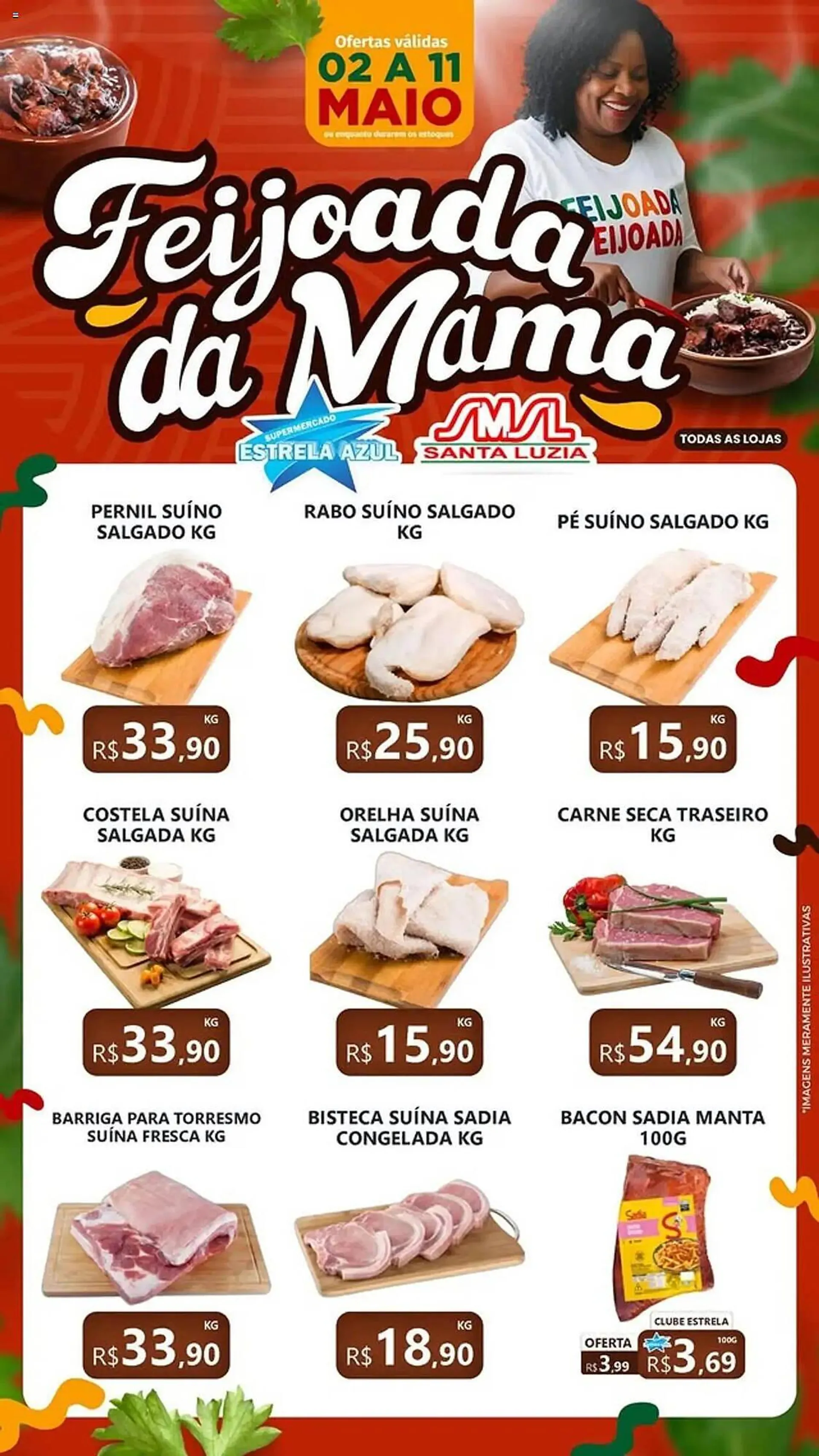 Encarte de Catálogo Supermercado Estrela Azul 2 de maio até 11 de maio 2025 - Pagina 3
