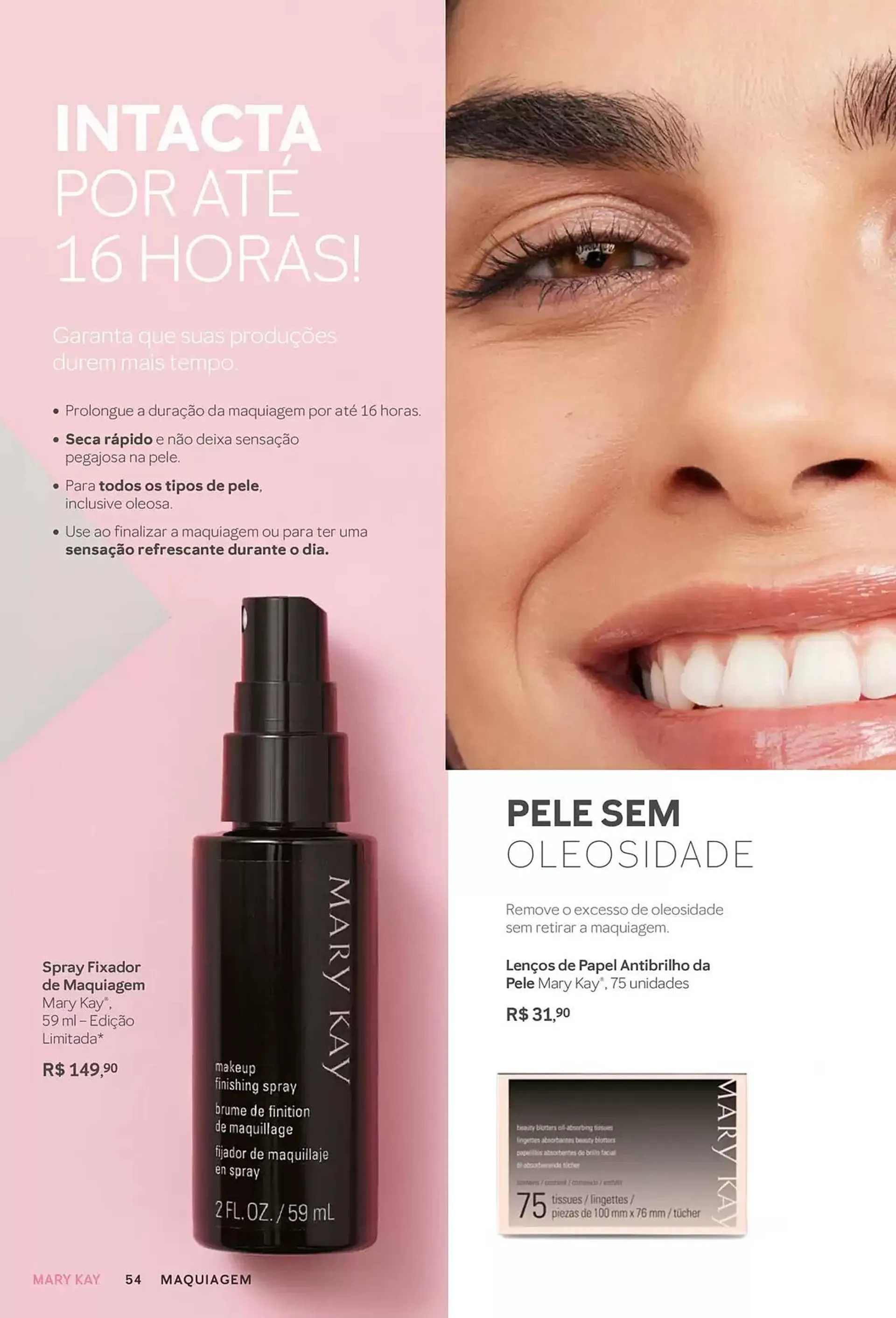 Encarte de Catálogo Mary Kay 3 de janeiro até 3 de julho 2025 - Pagina 54