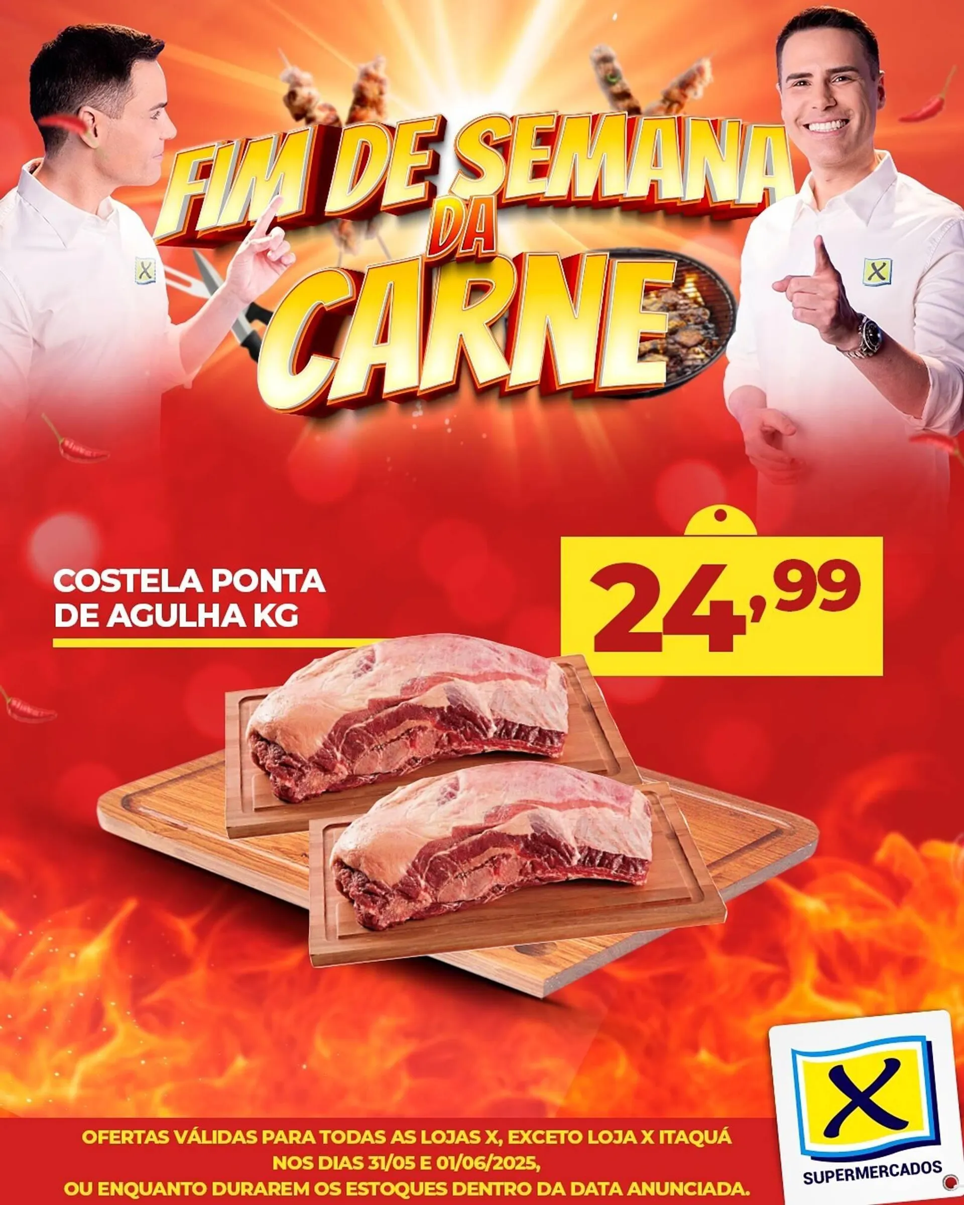 Encarte de Catálogo X Supermercados 31 de maio até 1 de junho 2025 - Pagina 2