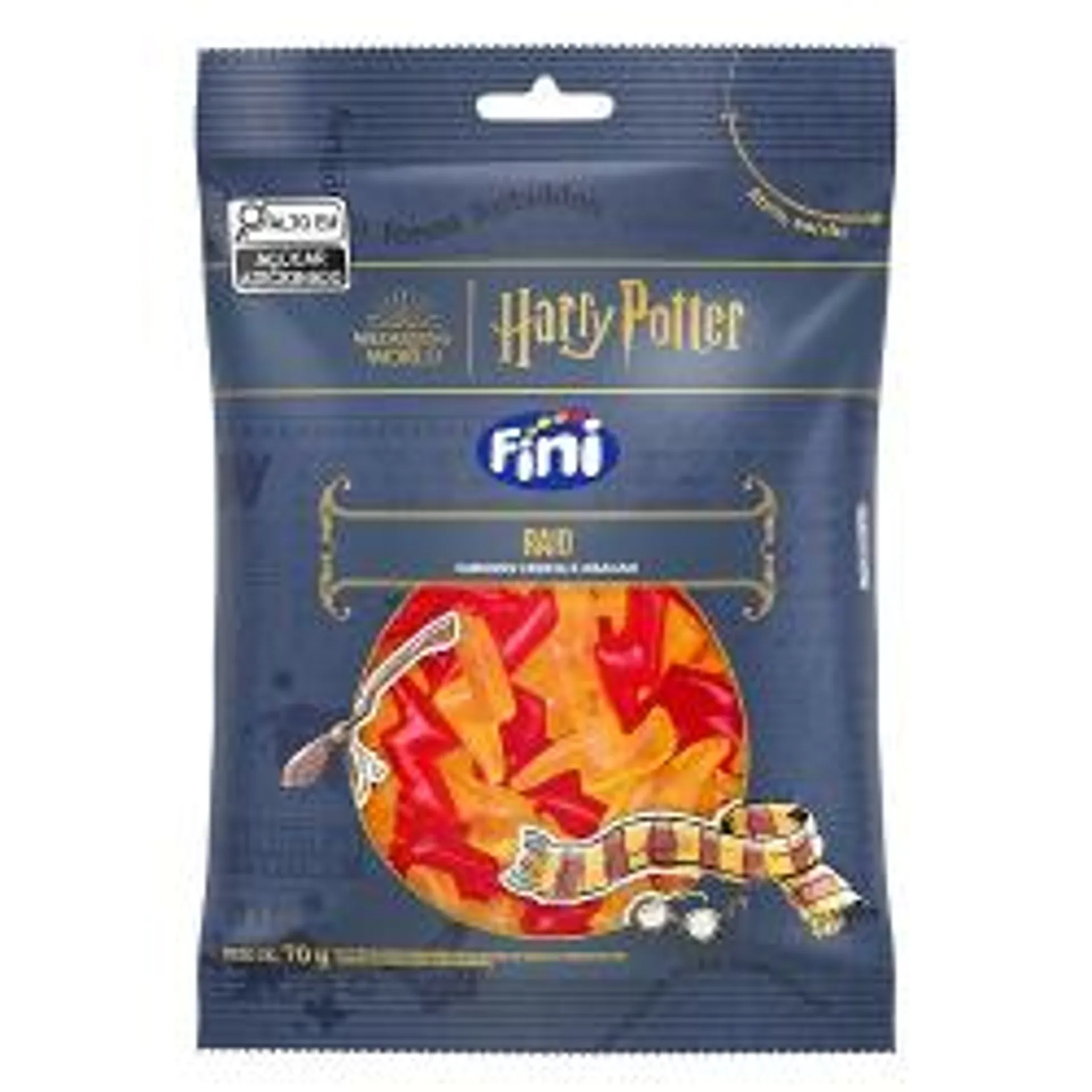 Bala Gelatina Fini Raio Harry Potter 70g