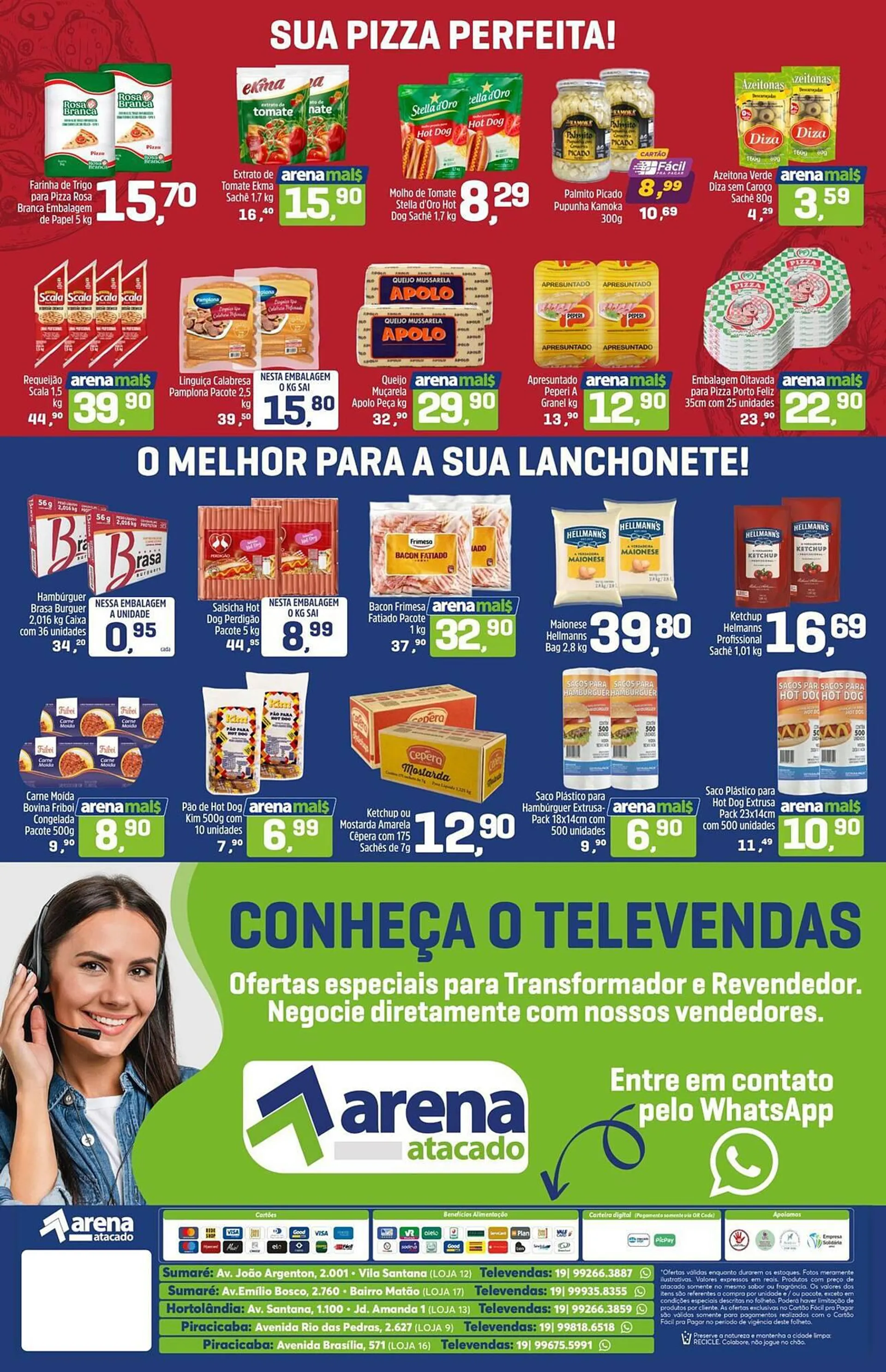 Encarte de Catálogo Arena Atacado 21 de março até 28 de março 2024 - Pagina 2