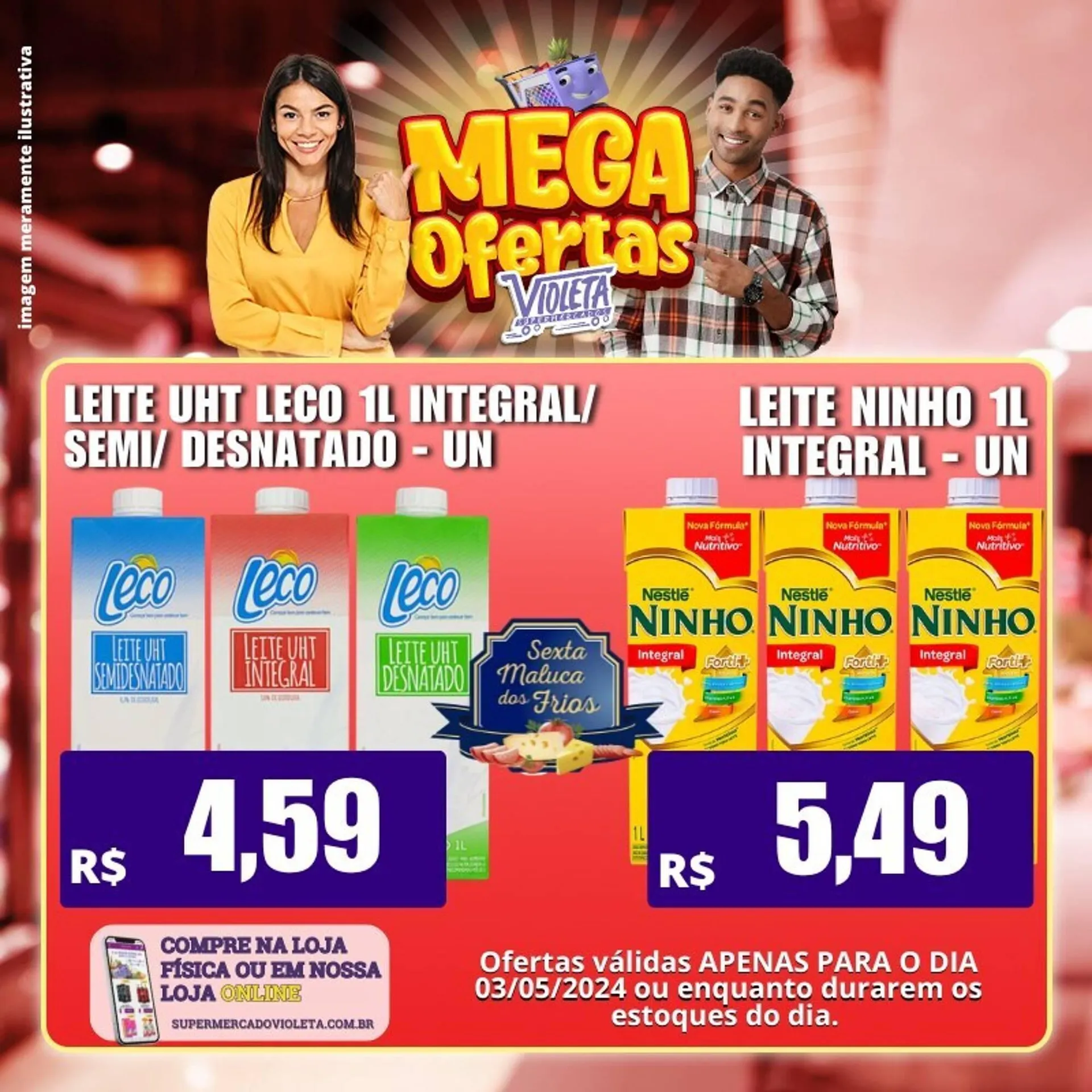Encarte de Catálogo Violeta Supermercados 2 de maio até 3 de maio 2024 - Pagina 5