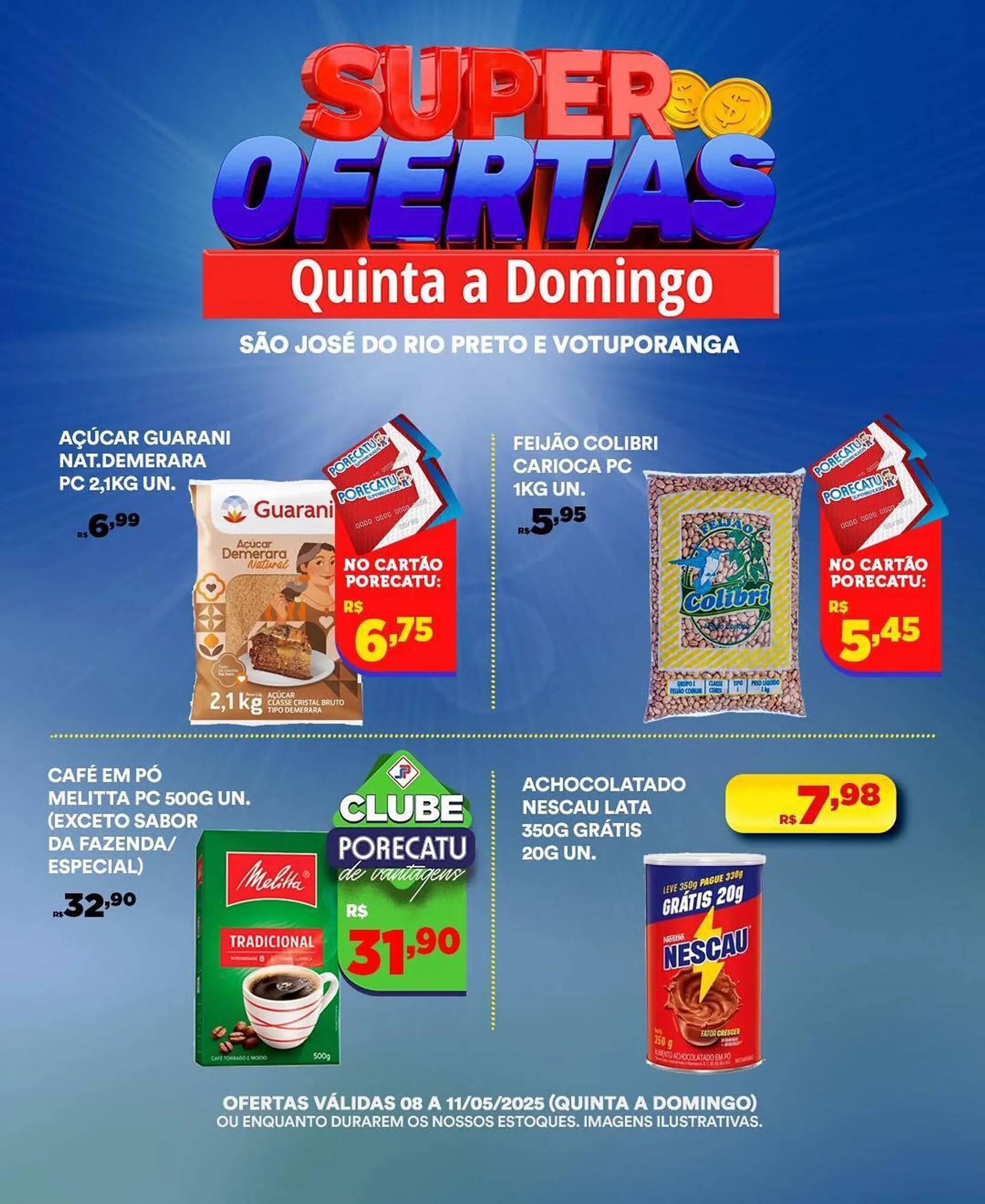 Encarte de Catálogo Supermercado Porecatu 8 de maio até 11 de maio 2025 - Pagina 3