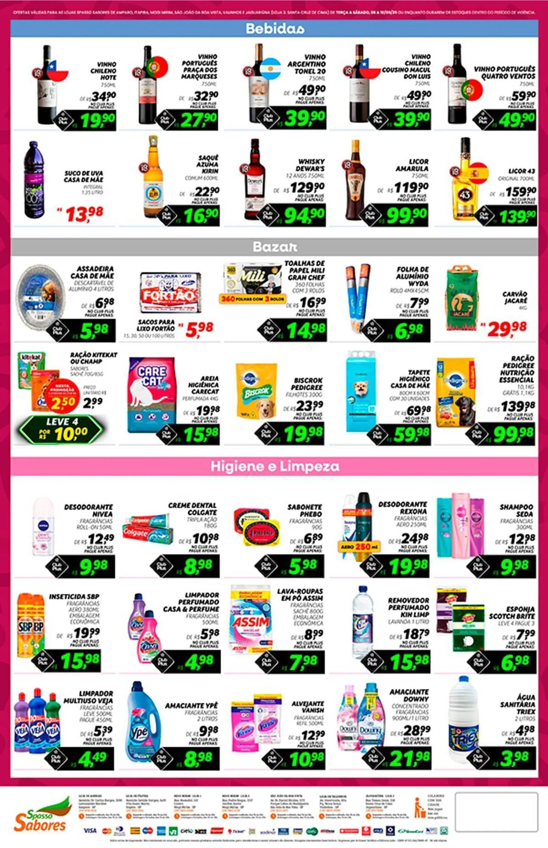 Encarte de Catálogo Spasso Sabores 7 de maio até 10 de maio 2025 - Pagina 4