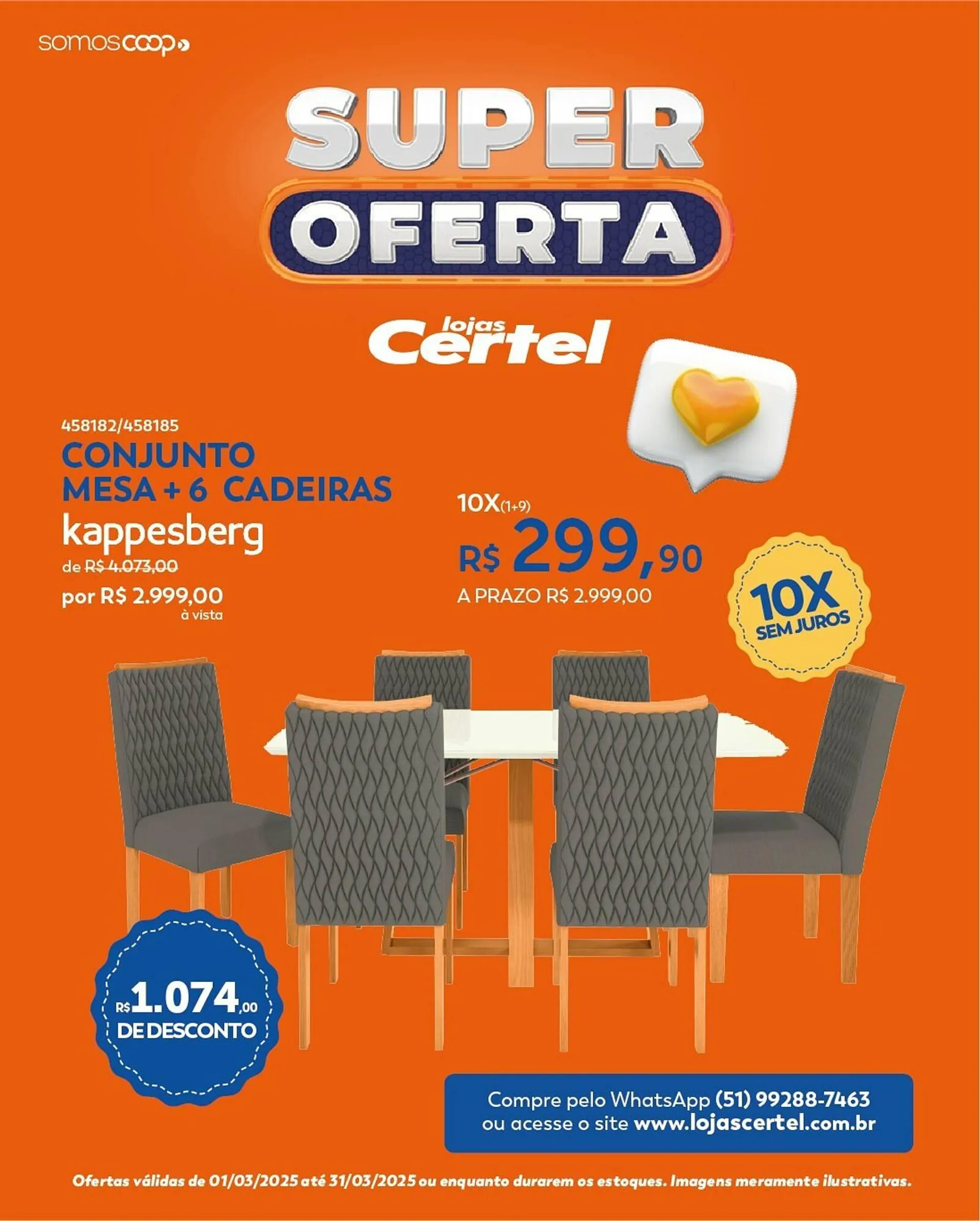 Encarte de Catálogo Lojas Certel 1 de março até 31 de março 2025 - Pagina 4
