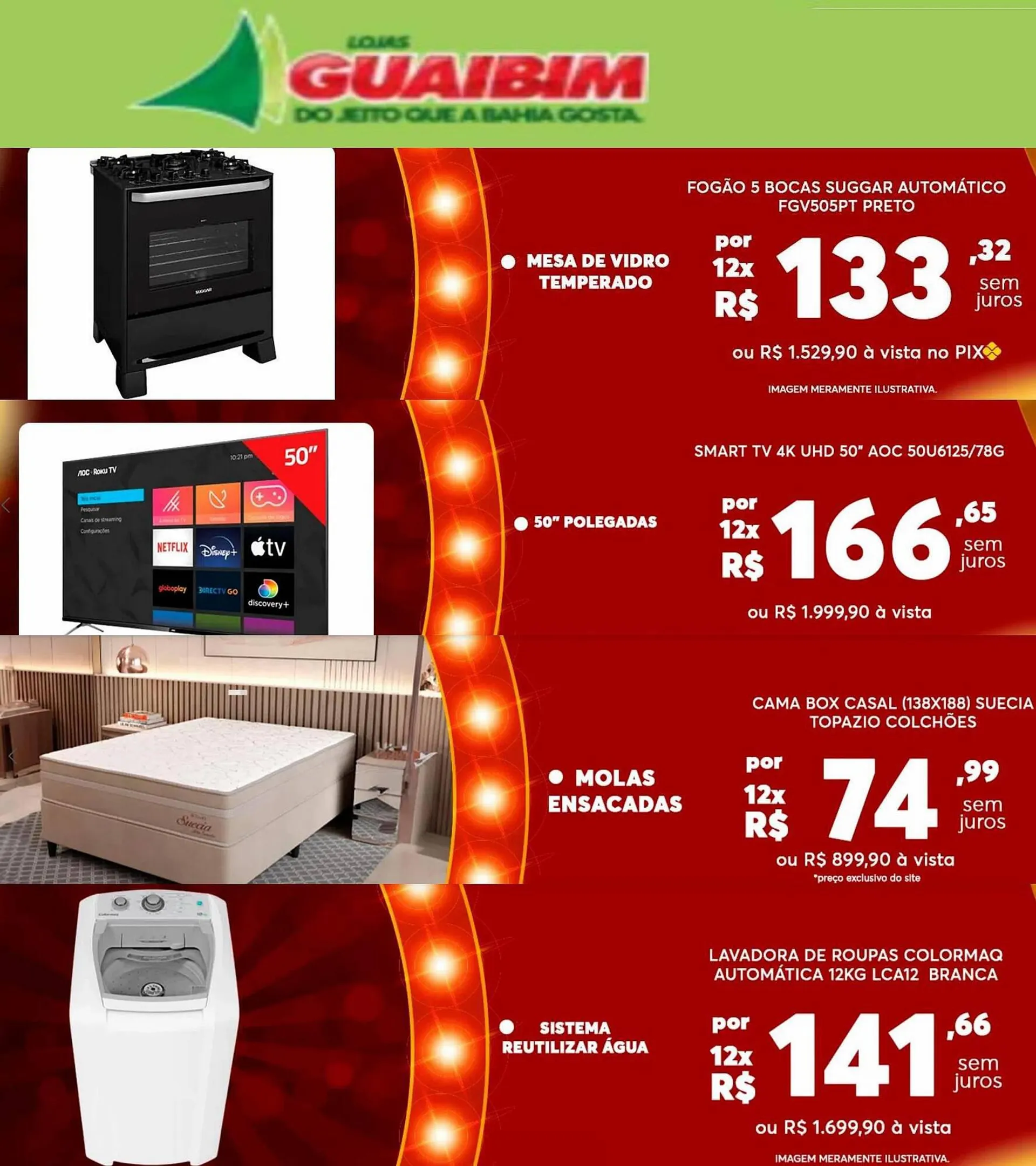Encarte de Catálogo Lojas Guaibim 19 de julho até 4 de agosto 2023 - Pagina 1