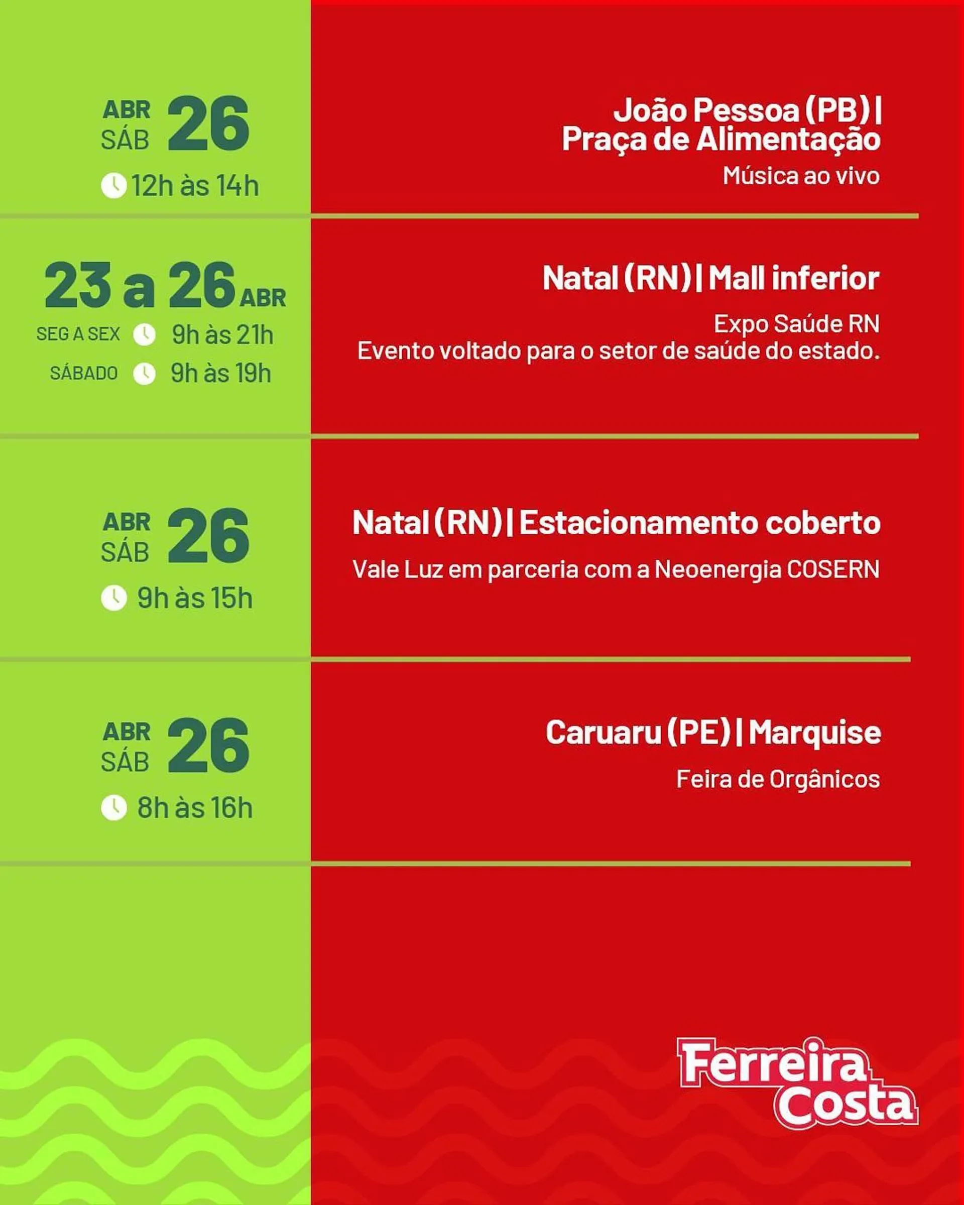 Encarte de Catálogo Ferreira Costa 25 de abril até 26 de abril 2025 - Pagina 3