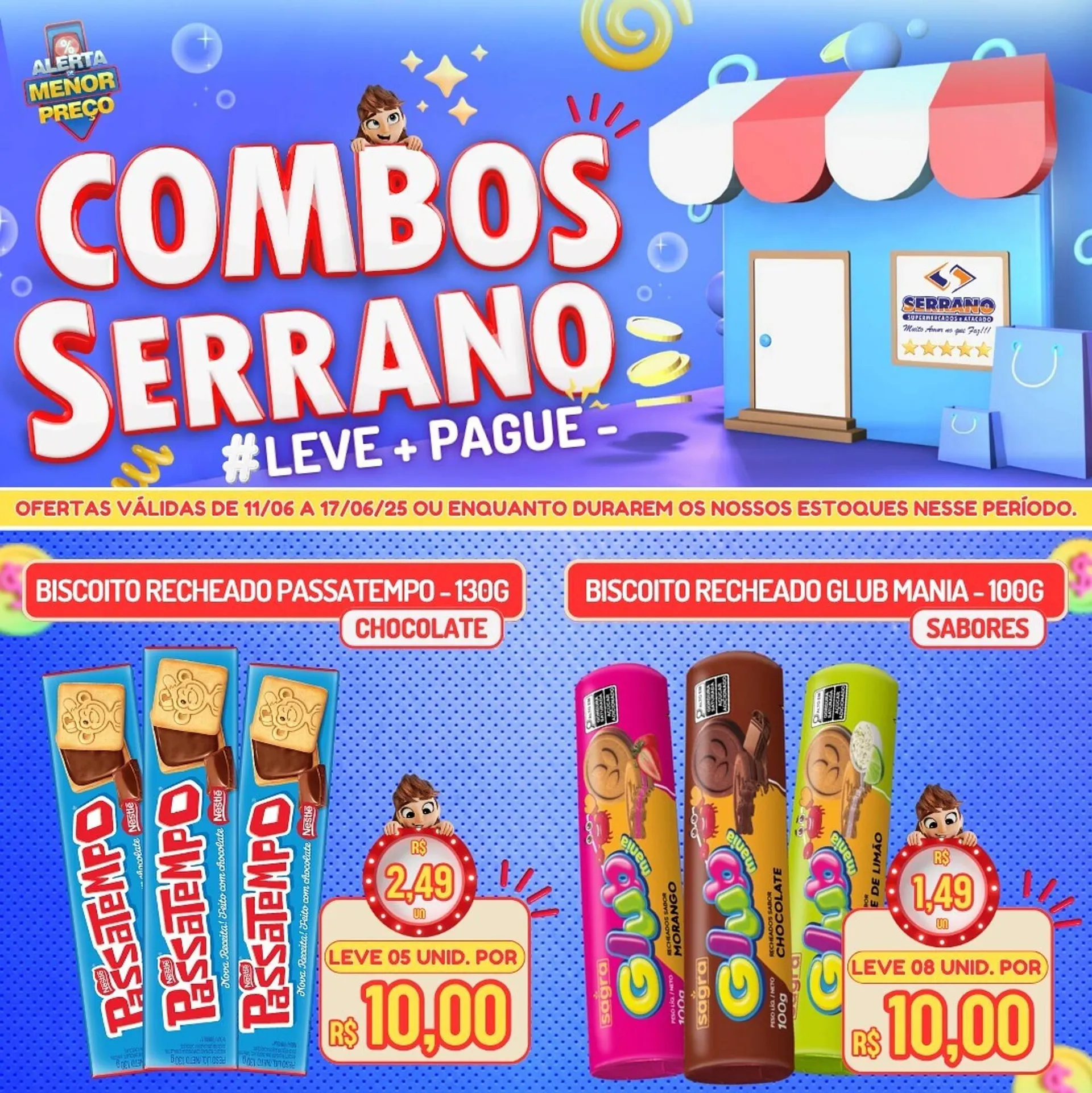 Encarte de Catálogo Serrano Supermercado 11 de junho até 17 de junho 2025 - Pagina 2