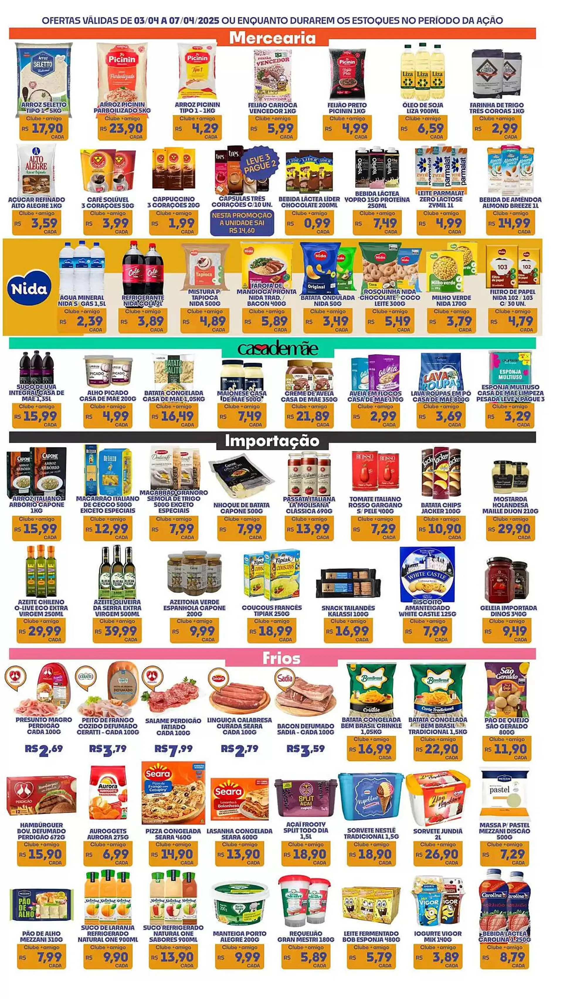 Encarte de Catálogo Boa Supermercados 3 de abril até 7 de abril 2025 - Pagina 3