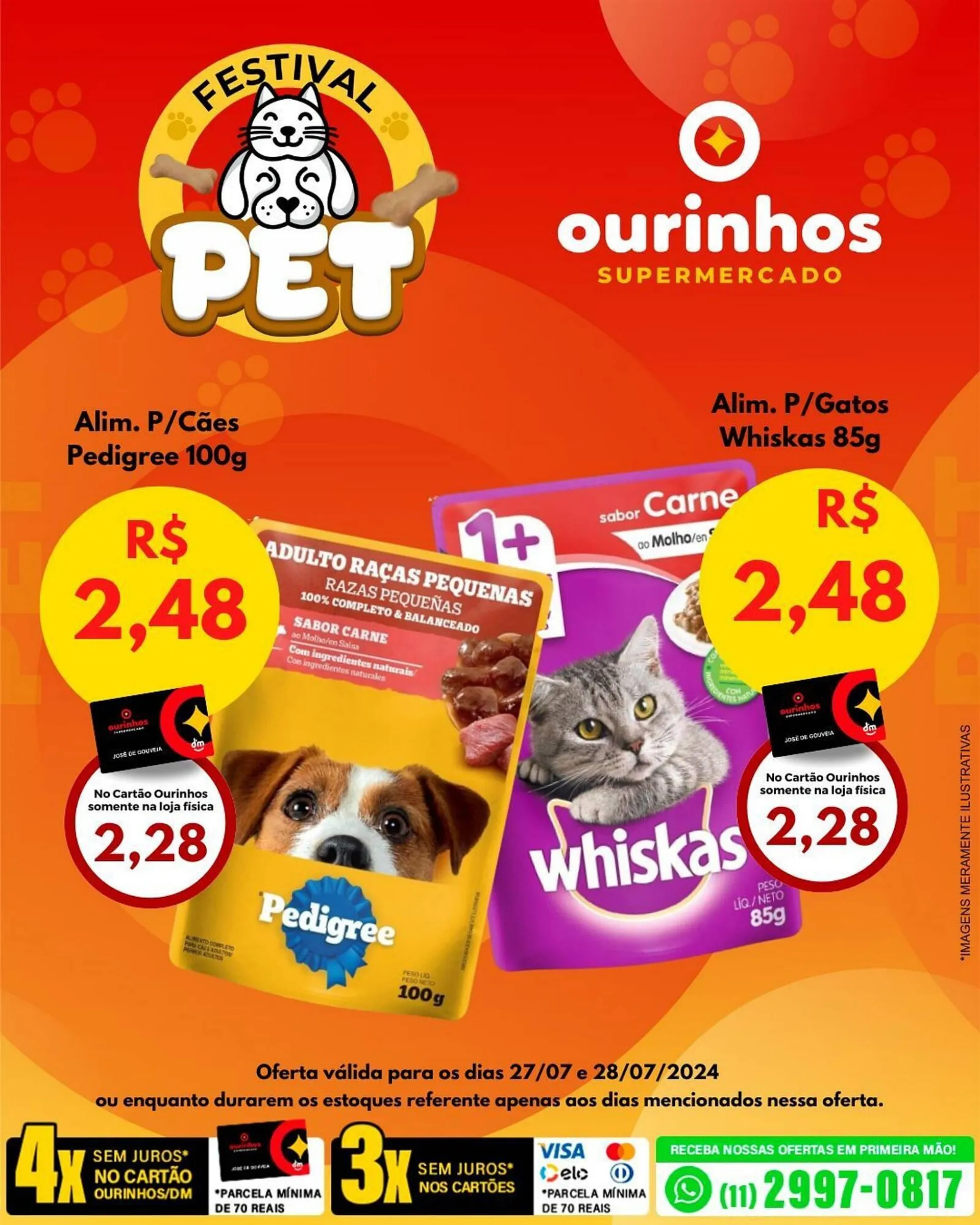 Encarte de Catálogo Ourinhos Hipermercado 27 de julho até 28 de julho 2024 - Pagina 1