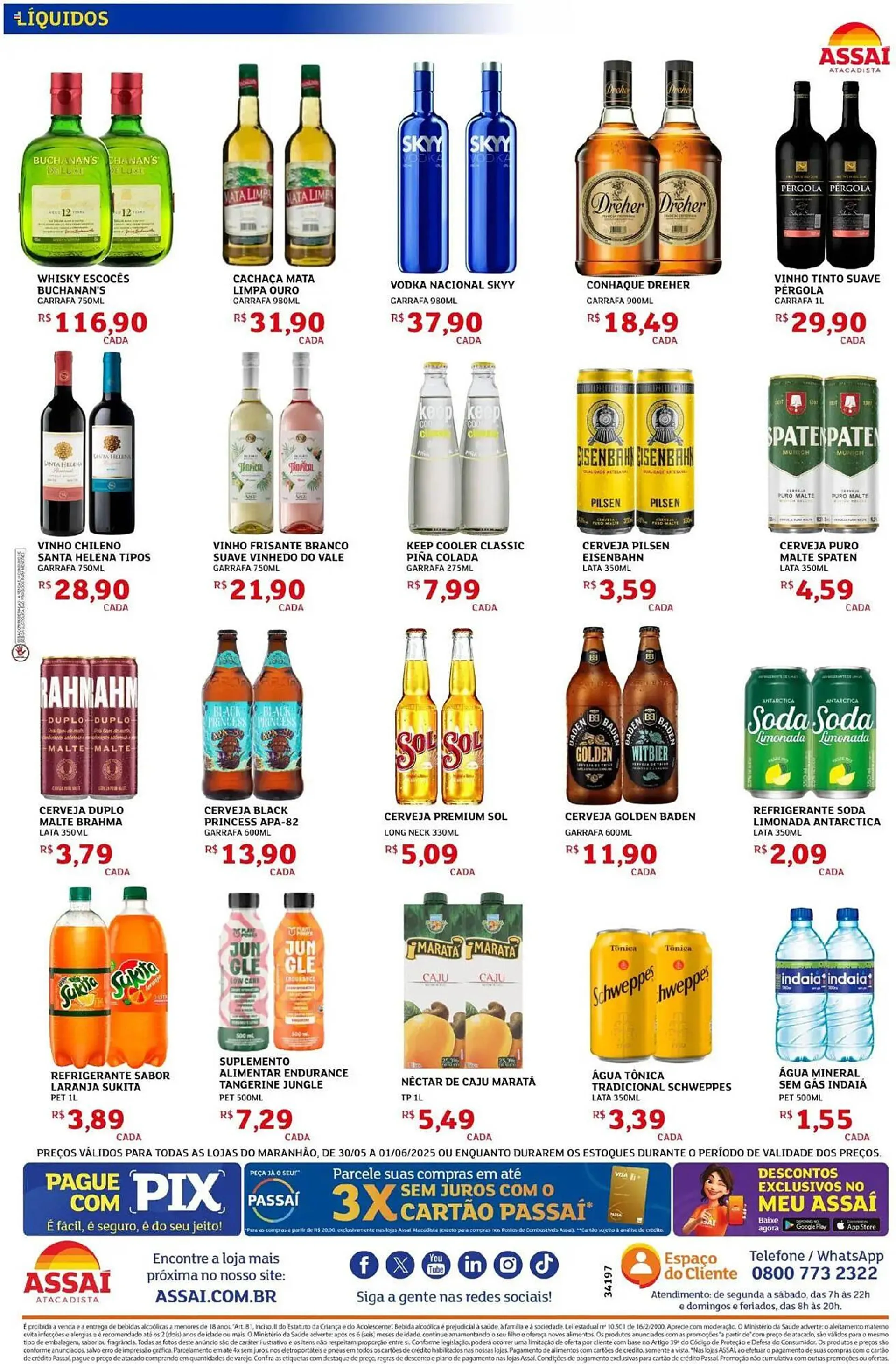 Encarte de Catálogo Assaí Atacadista 30 de maio até 1 de junho 2025 - Pagina 2