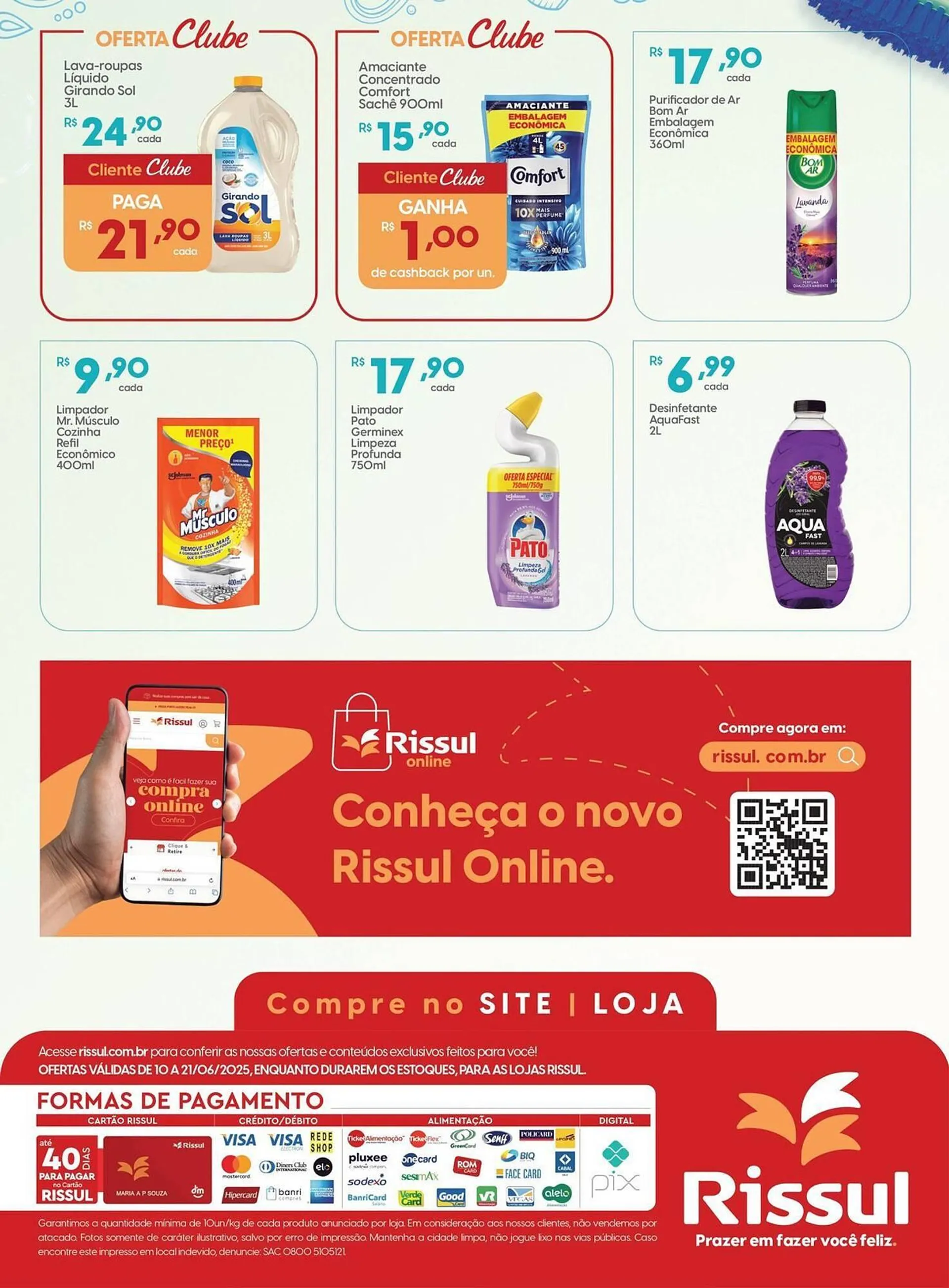 Encarte de Catálogo Supper Rissul 10 de junho até 21 de junho 2025 - Pagina 5