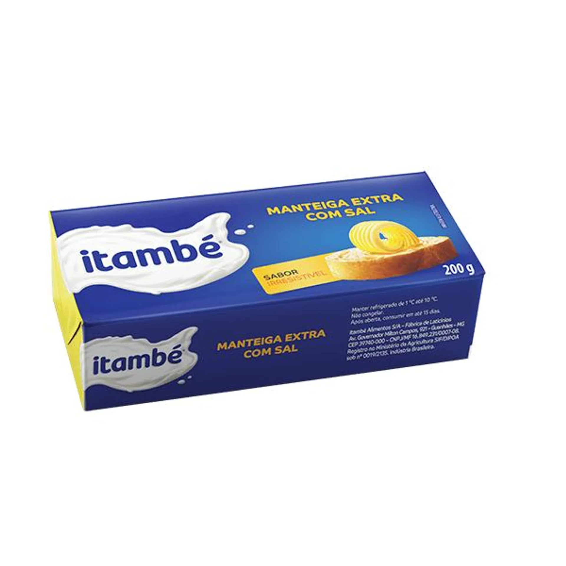 Manteiga Itambé Extra com Sal 200g