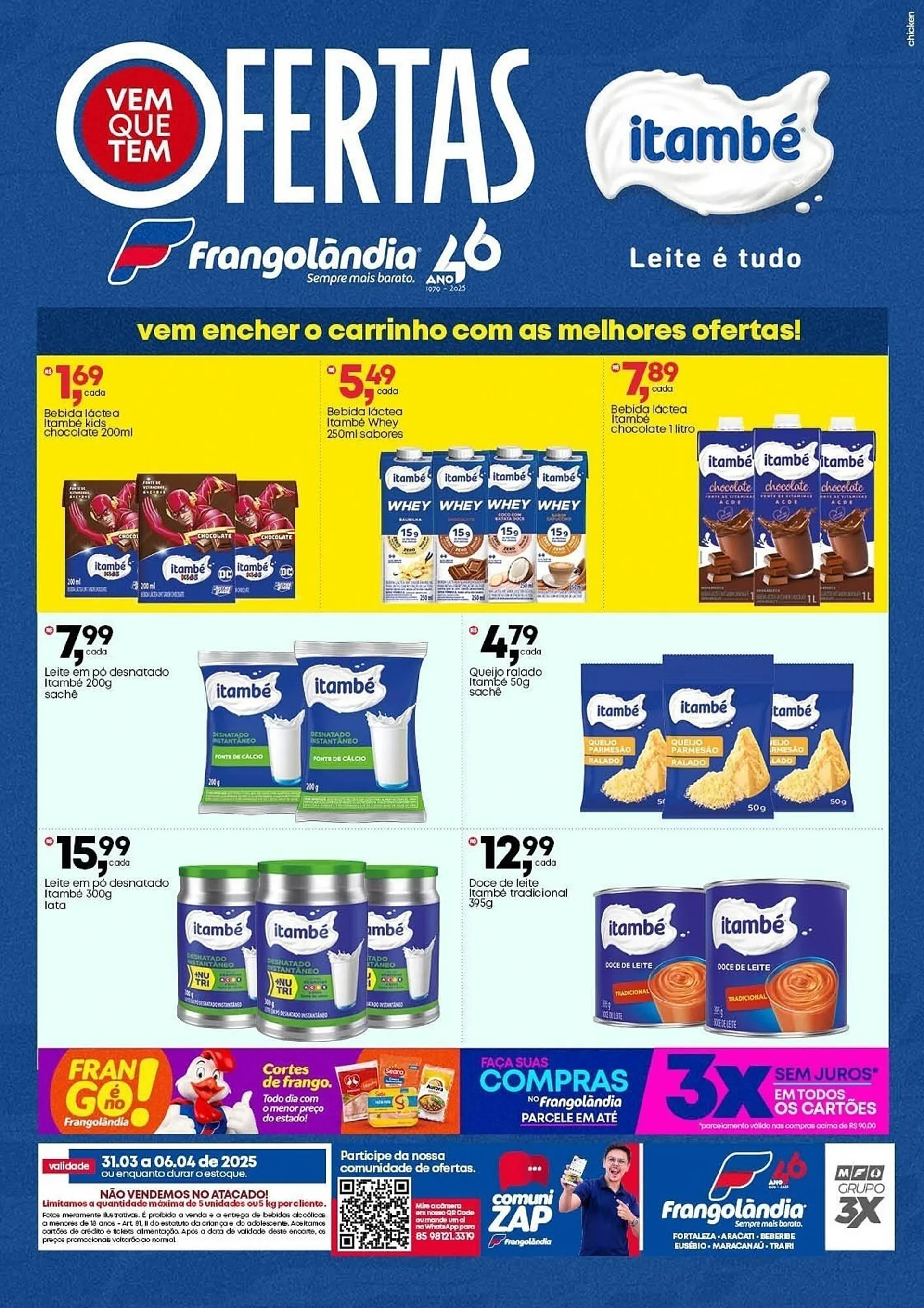 Encarte de Ofertas Frangolândia 31 de março até 6 de abril 2025 - Pagina 2