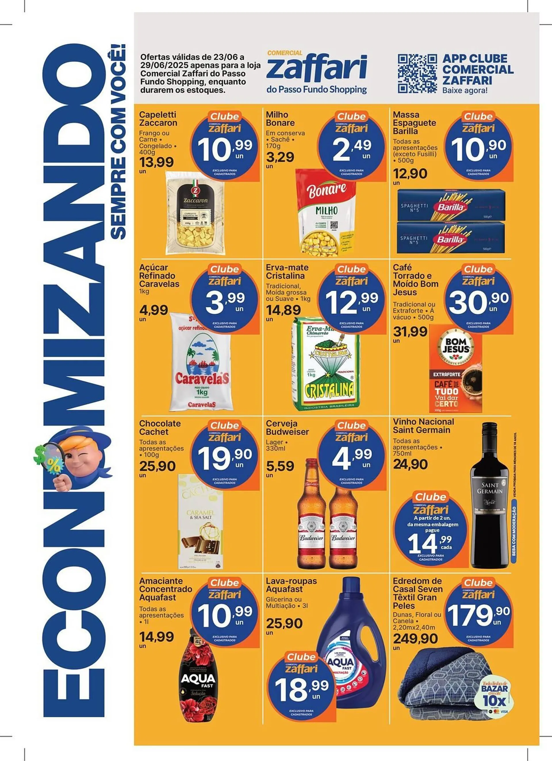 Encarte de Catálogo Comercial Zaffari 23 de junho até 29 de junho 2025 - Pagina 1