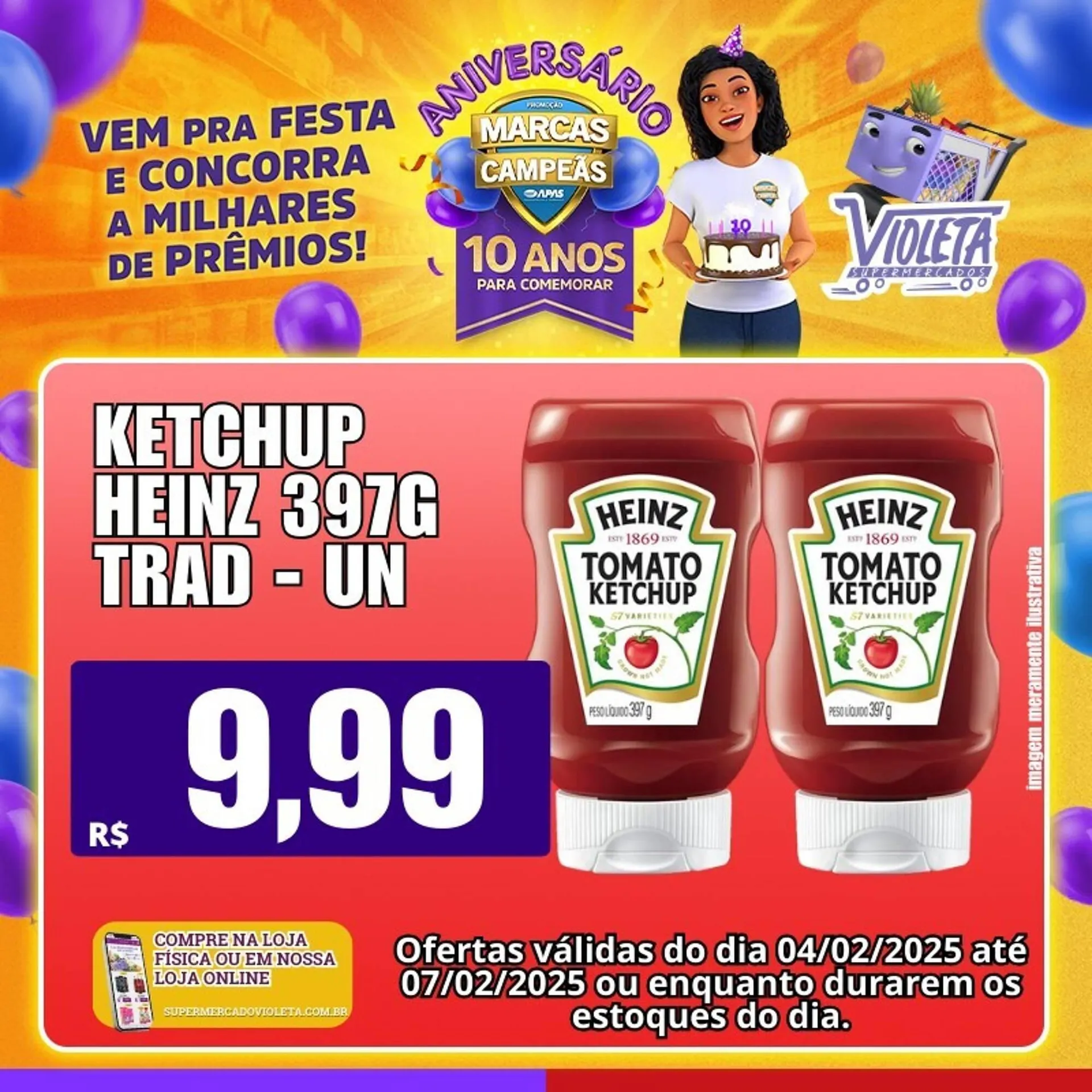 Encarte de Catálogo Violeta Supermercados 5 de fevereiro até 7 de fevereiro 2025 - Pagina 4