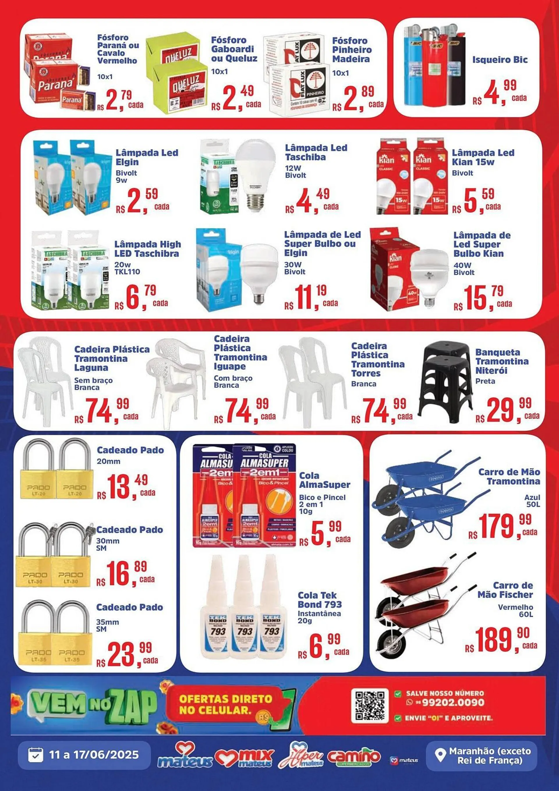 Encarte de Catálogo Supermercados Mateus 11 de junho até 17 de junho 2025 - Pagina 2