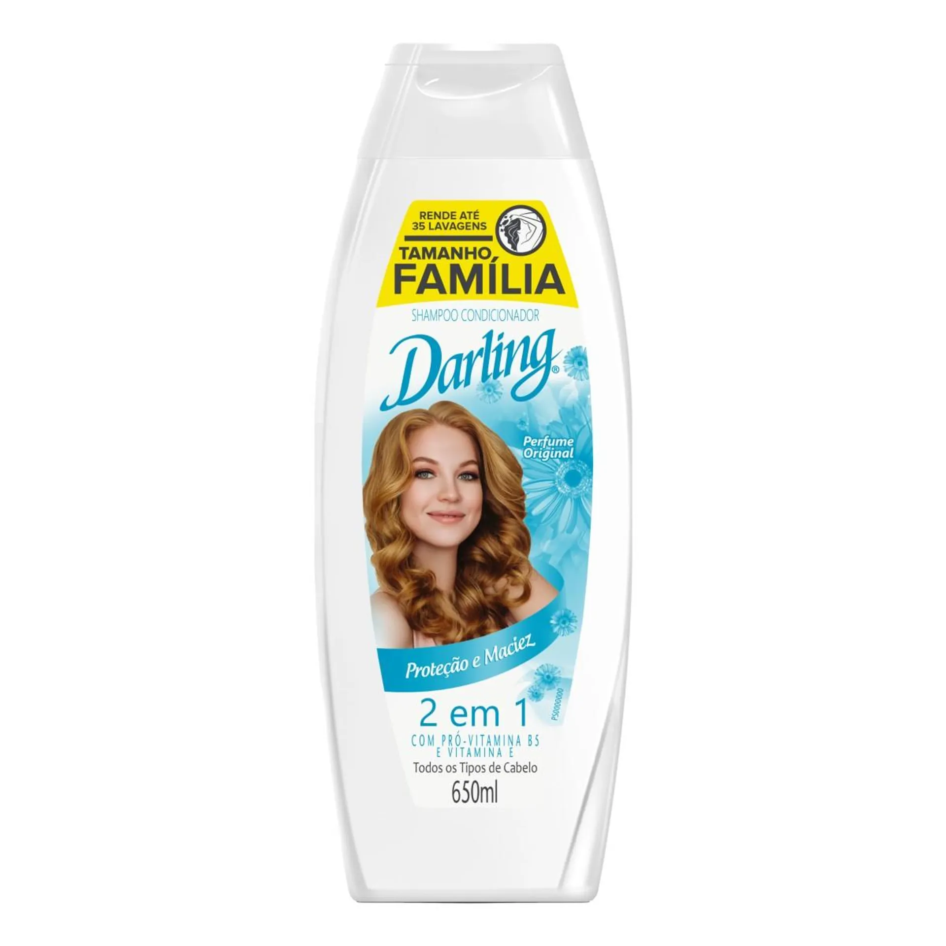 Shampoo Darling 2 Em 1 Tamanho Família 650ml