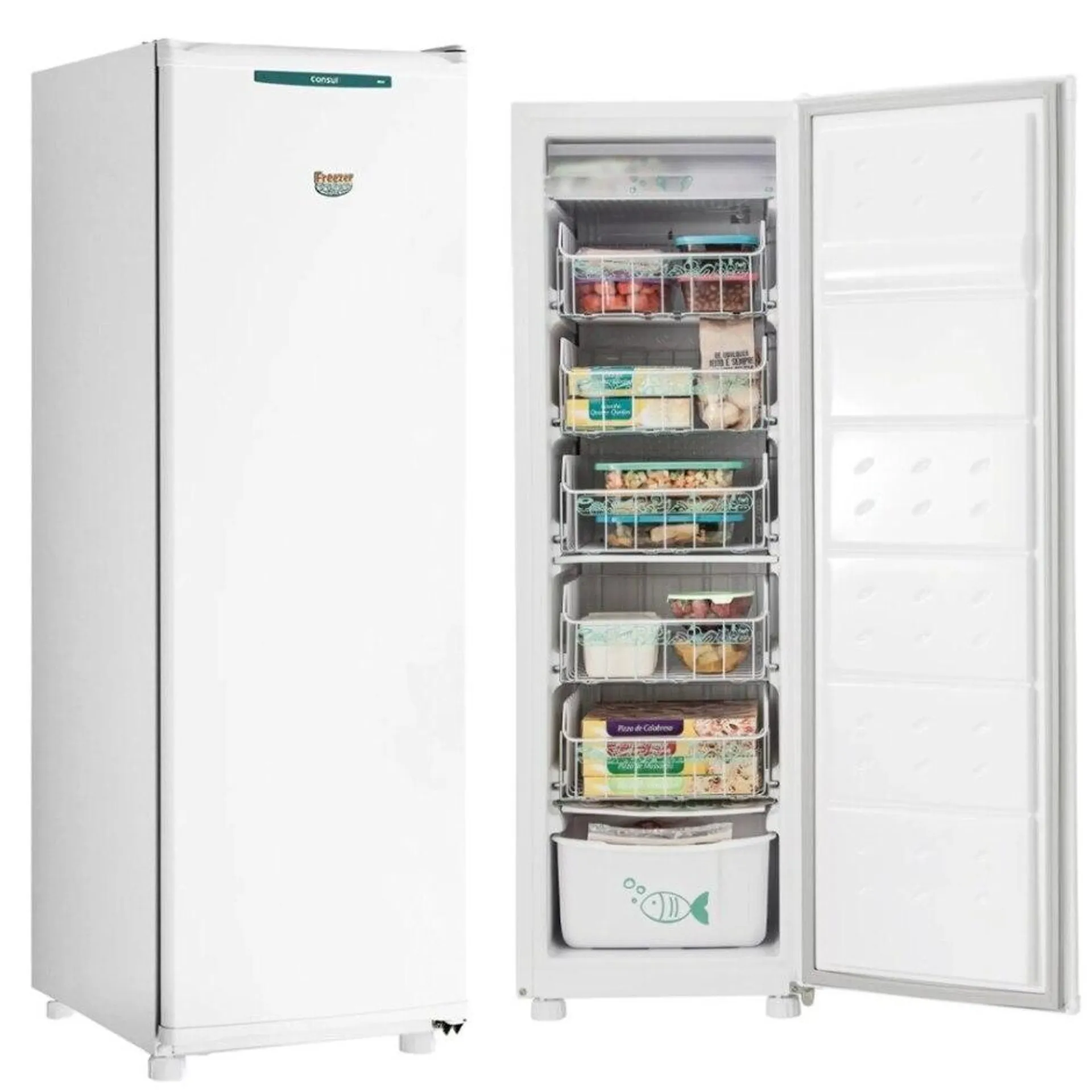 Freezer Vertical Consul 1 Porta 142L - CVU20GB - CVU20GB 110V