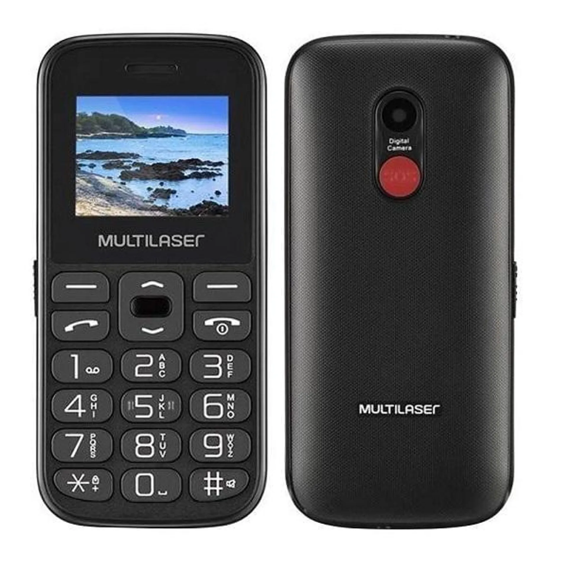 Celular Vita P9120 Preto, P9120, MULTILASER