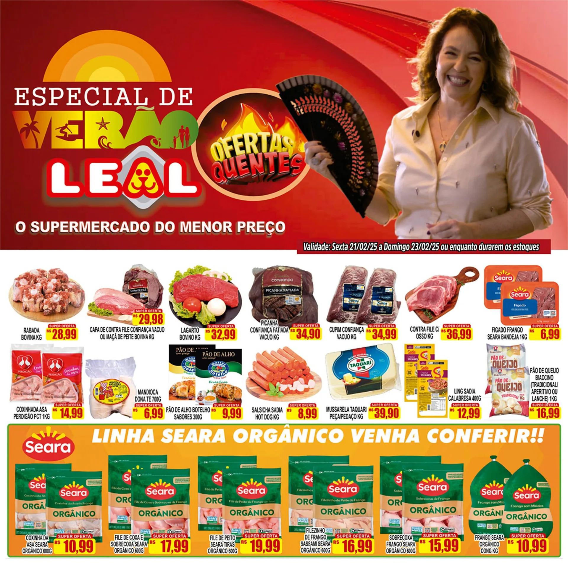 Encarte de Catálogo Supermercado leal 21 de fevereiro até 23 de fevereiro 2025 - Pagina 3