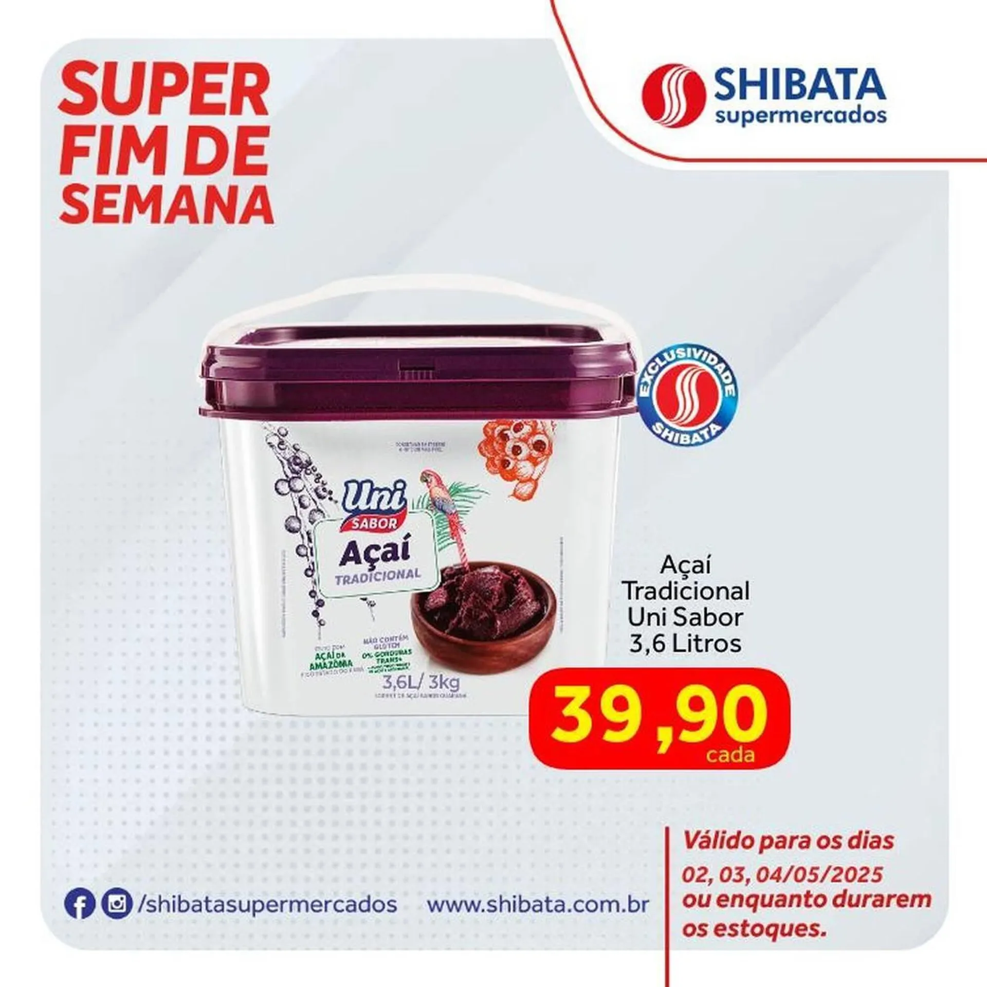 Encarte de Catálogo Shibata Supermercados 2 de maio até 4 de maio 2025 - Pagina 5