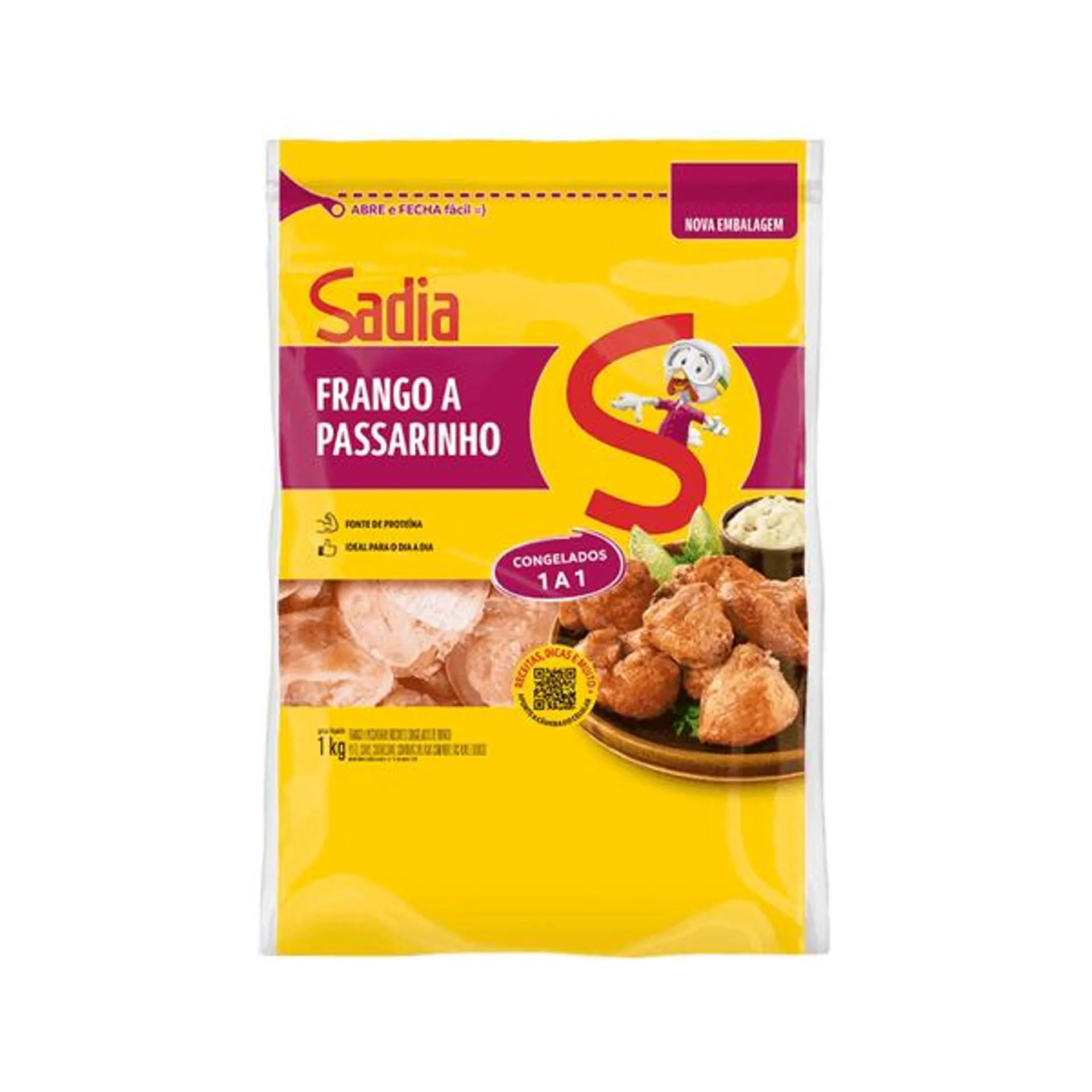 Frango a Passarinho Sadia Bandeja 1kg