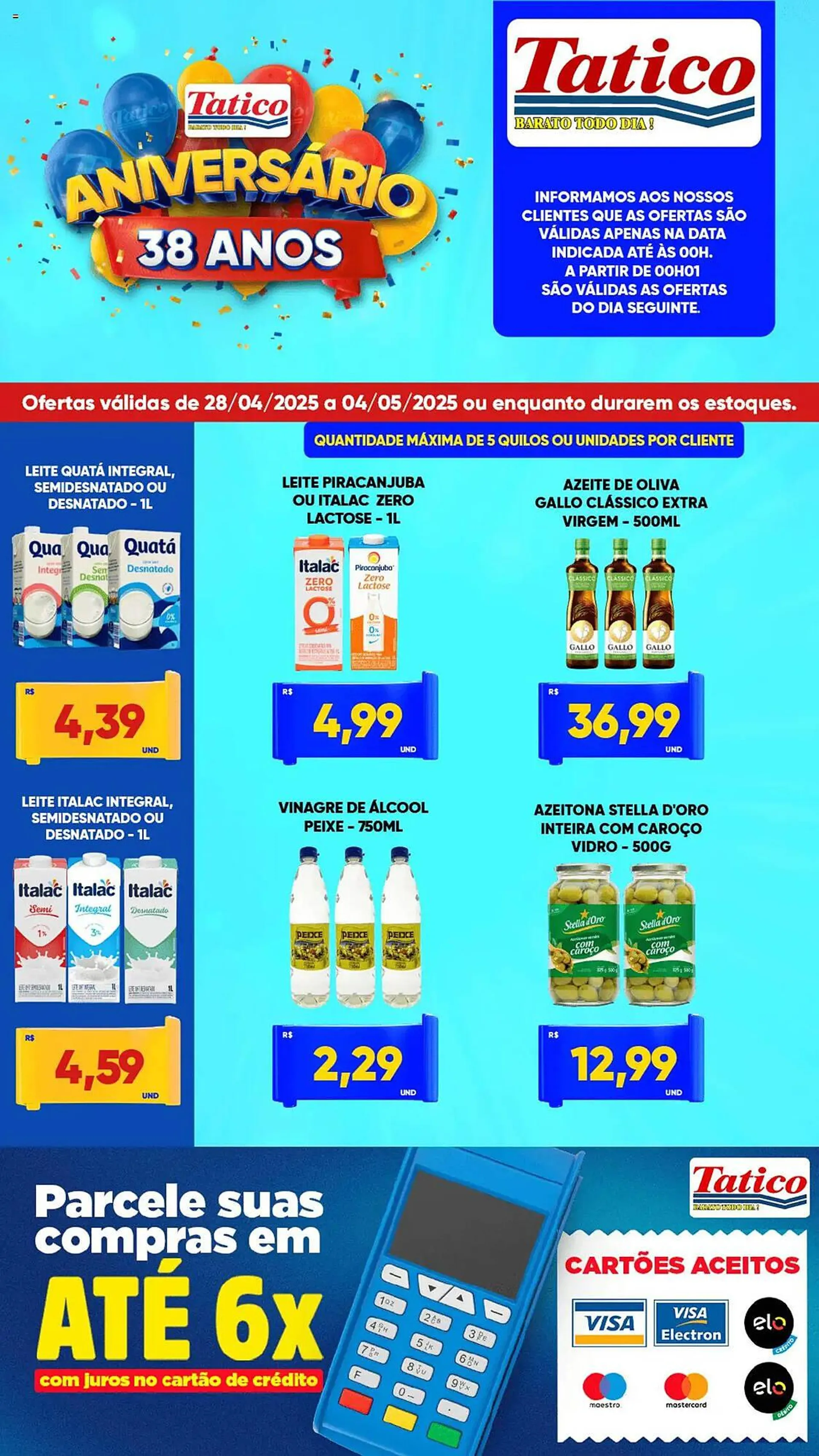 Encarte de Catálogo Tatico 28 de abril até 5 de maio 2025 - Pagina 3