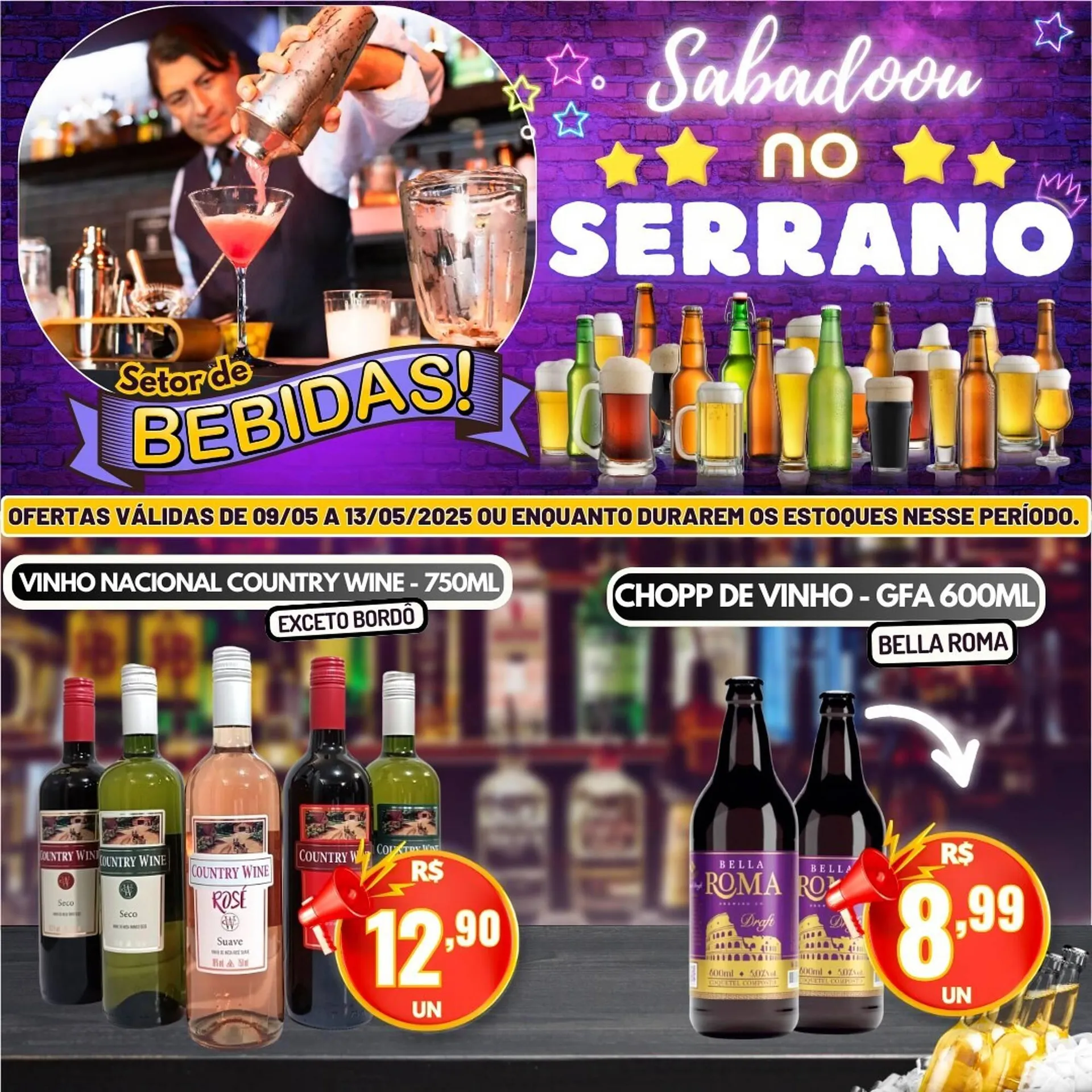 Encarte de Catálogo Serrano Supermercado 11 de maio até 13 de maio 2025 - Pagina 2