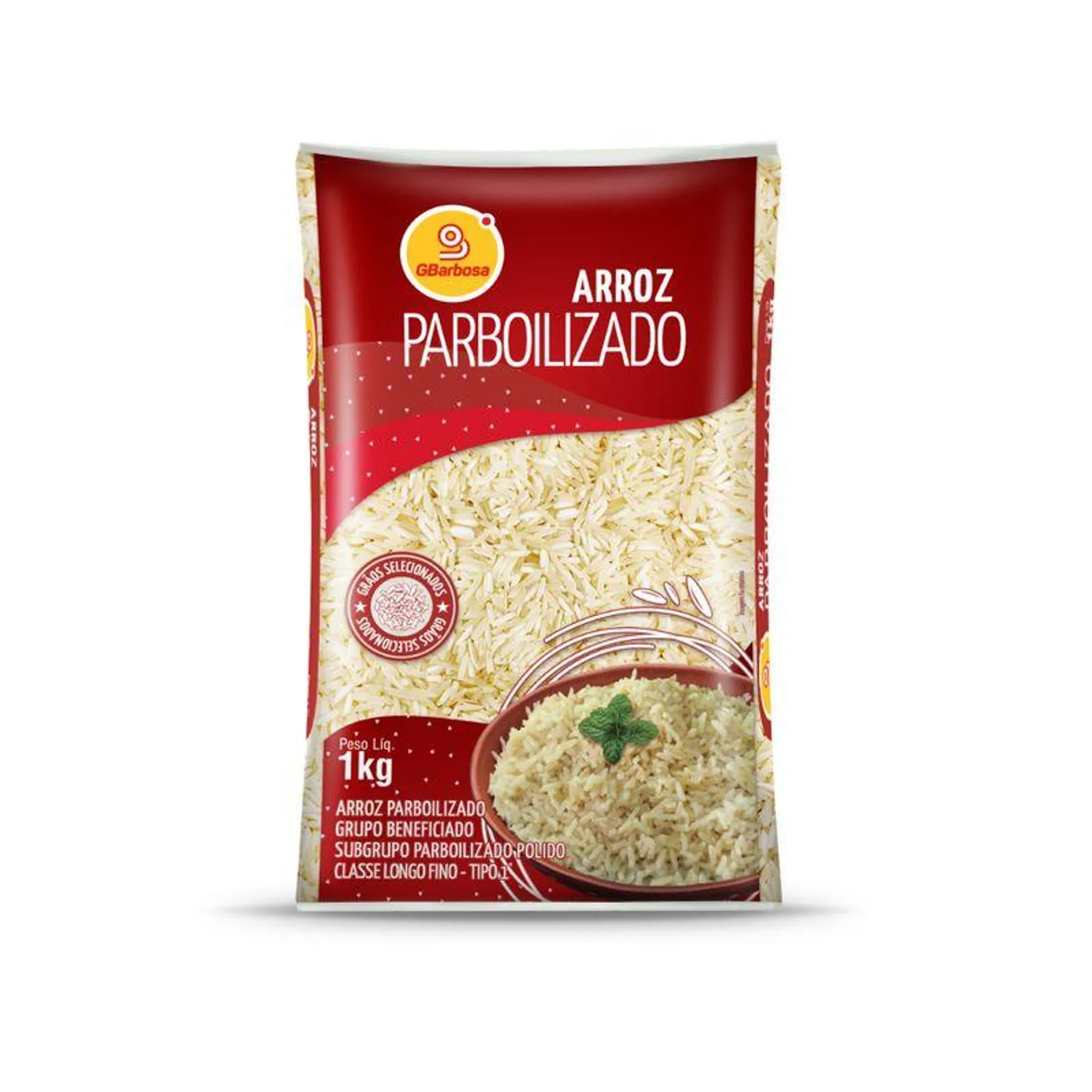 Arroz Parboilizado GBarbosa Tipo1 1Kg