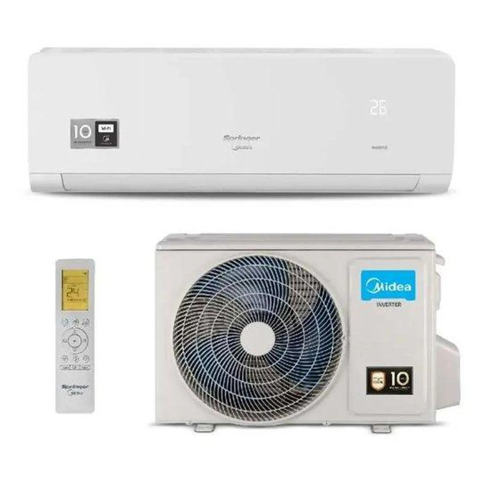 Ar Condicionado Inverter Springer Midea Xtreme Save Connect 9000 Btus Quente e Frio 220v R-32