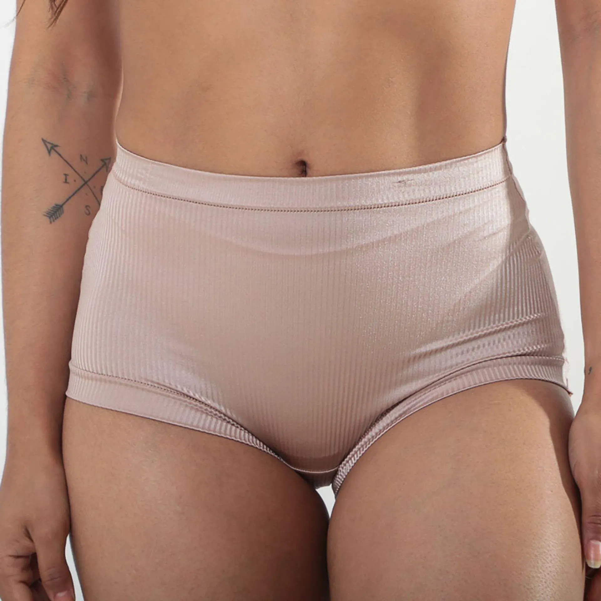 Calcinha Nova Bourbon Lisa - Bege - De Millus