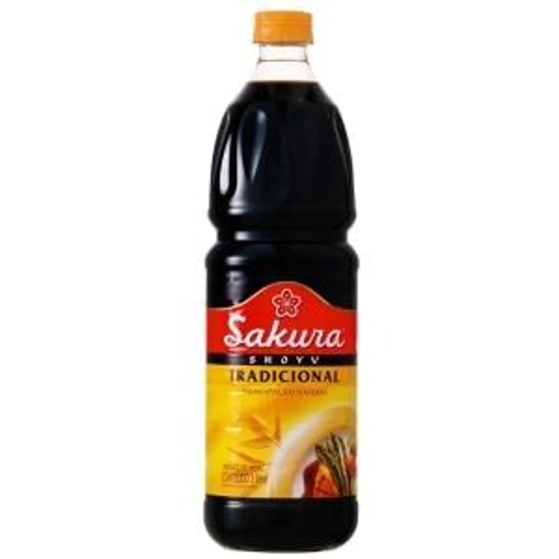 Molho de Soja Shoyu Tradicional Sakura 1 Litro