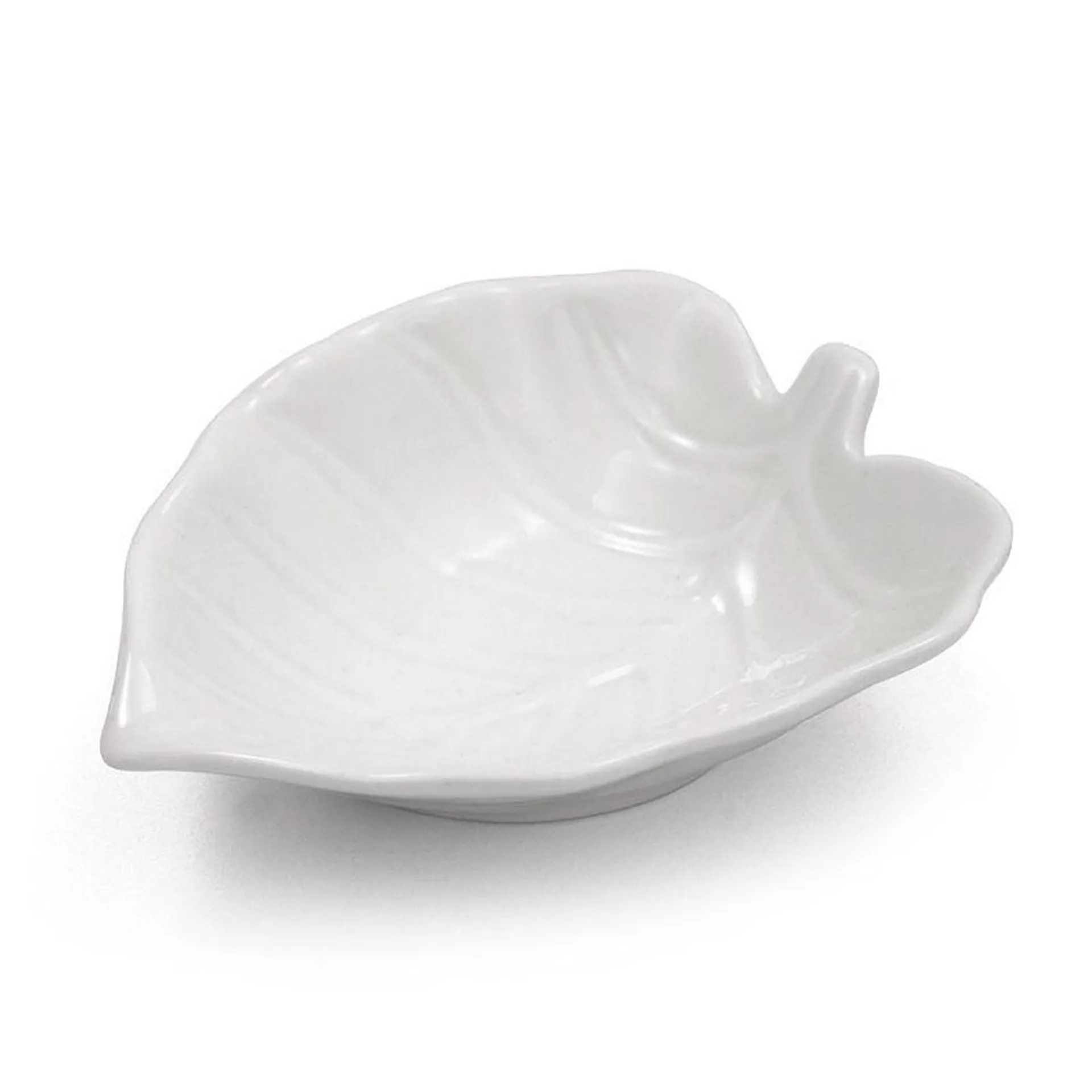 Petisqueira de Porcelana Folha 12cm - Fancy