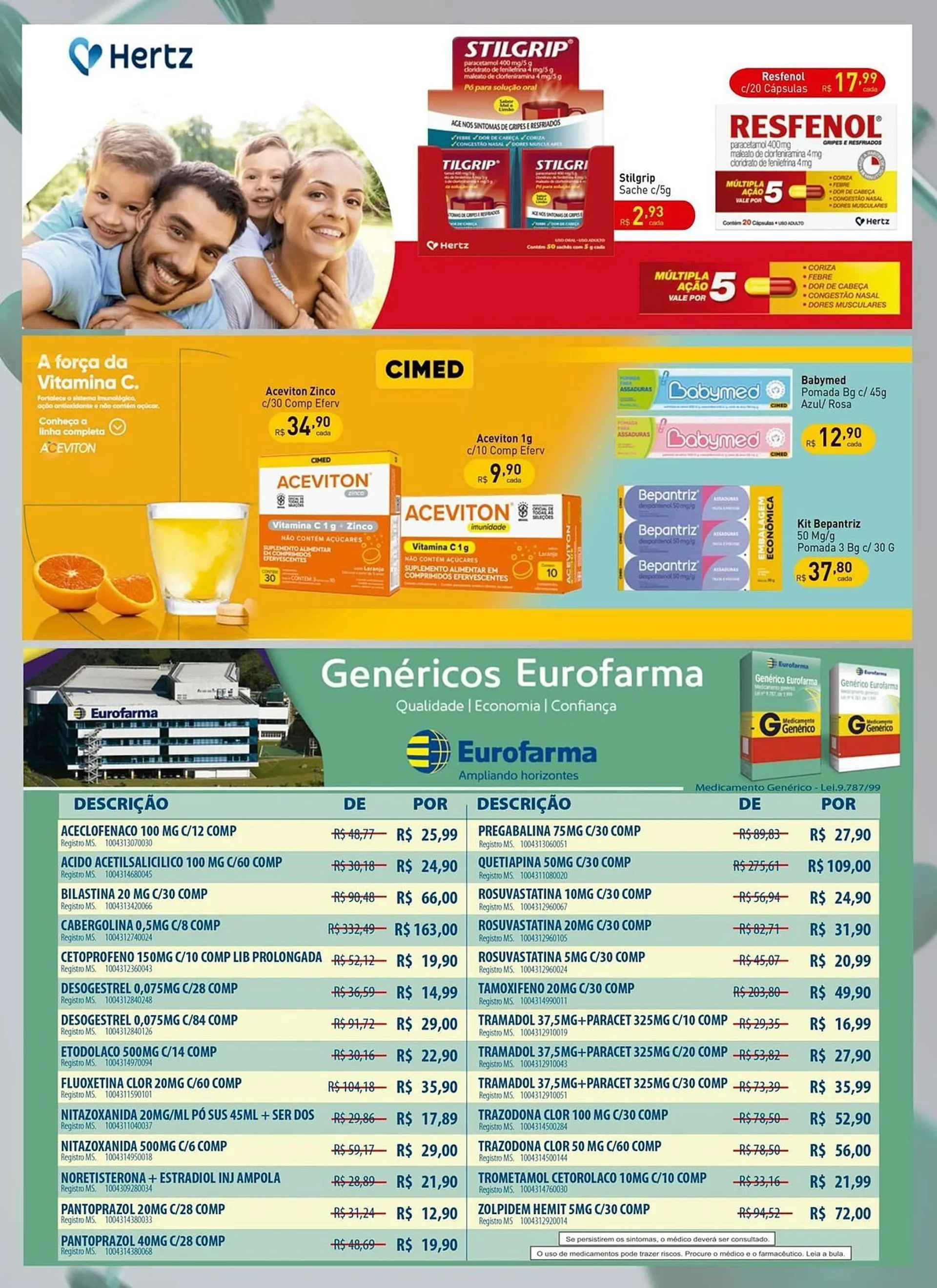 Encarte de Catálogo Tchê Farmácias 1 de abril até 30 de abril 2025 - Pagina 7